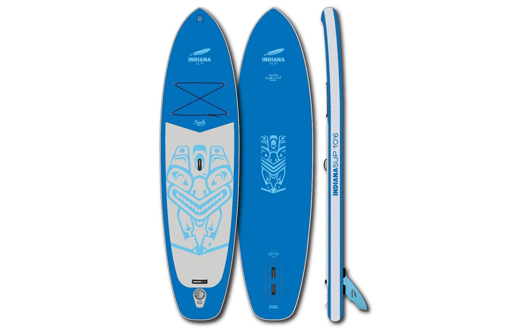 Indiana Paddle & Surf SUP-Board »SUP Board 106 Family«