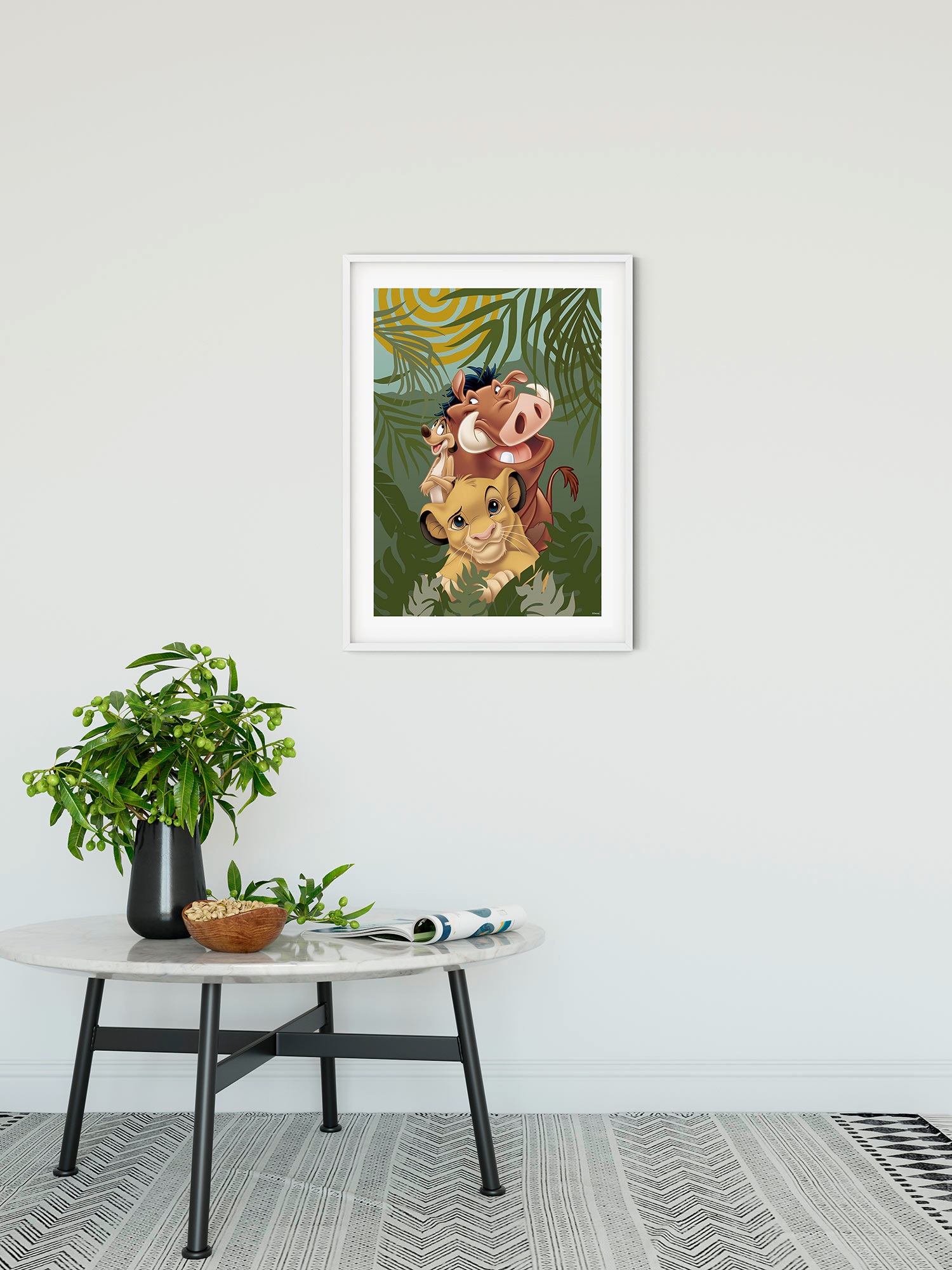 ❤ Komar Poster »Lion King im (1 Shop Wohnzimmer Jelmoli-Online entdecken Kinderzimmer, St.), Schlafzimmer, Carefree«