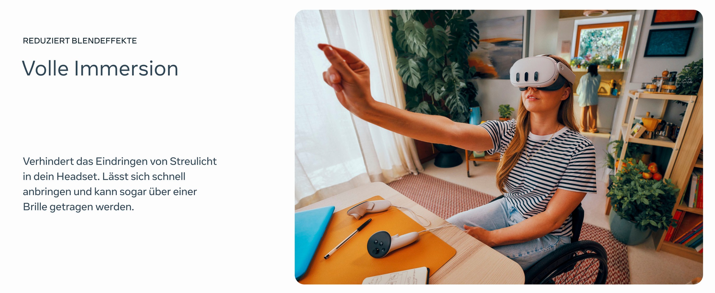 Meta VR Brillen-Halterung »Quest 3 Silicone Facial Interface«