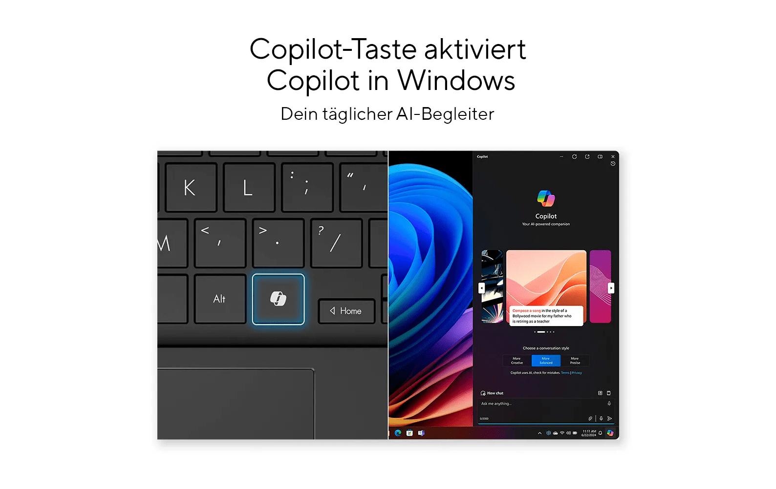 Asus Notebook »S 15 OLED (S5507QA-MA049W)«, / 15,6 Zoll, Qualcomm, Snapdragon X Elite