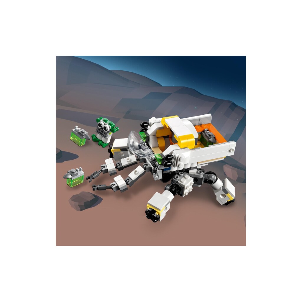 LEGO® Konstruktionsspielsteine »Weltraum-Mech 31115«