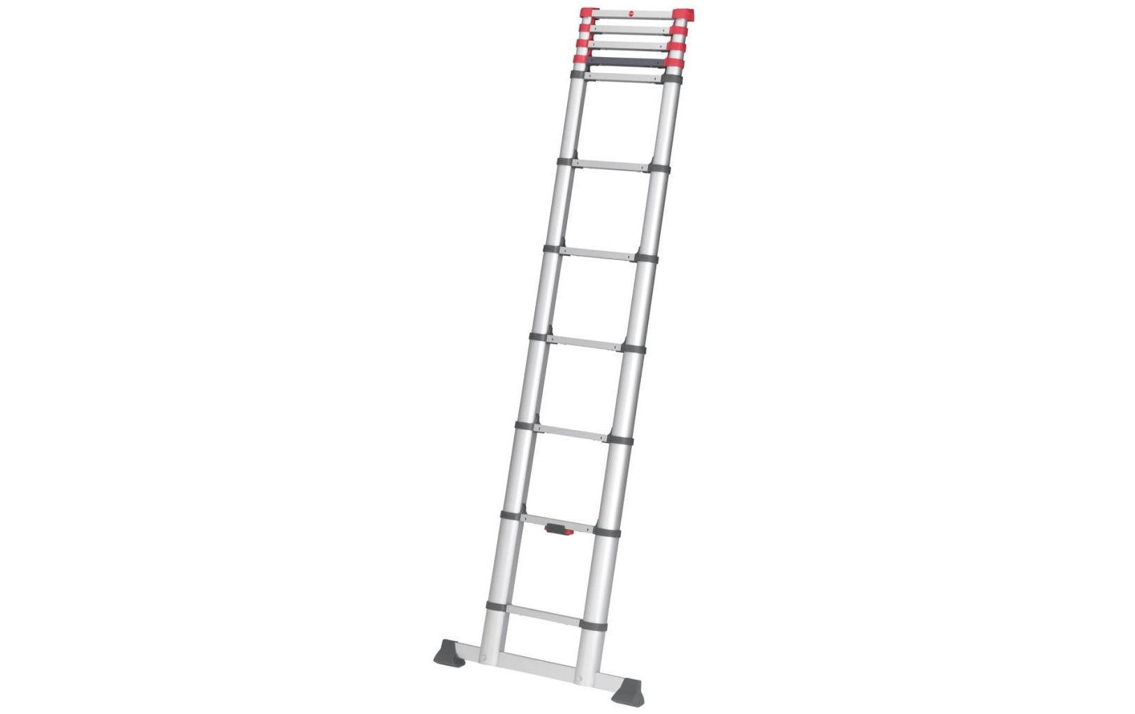 Hailo Anlegeleiter »T80 Flexline 320 11 Stufen«, Aluminium Sicherheits-Teleskopleiter