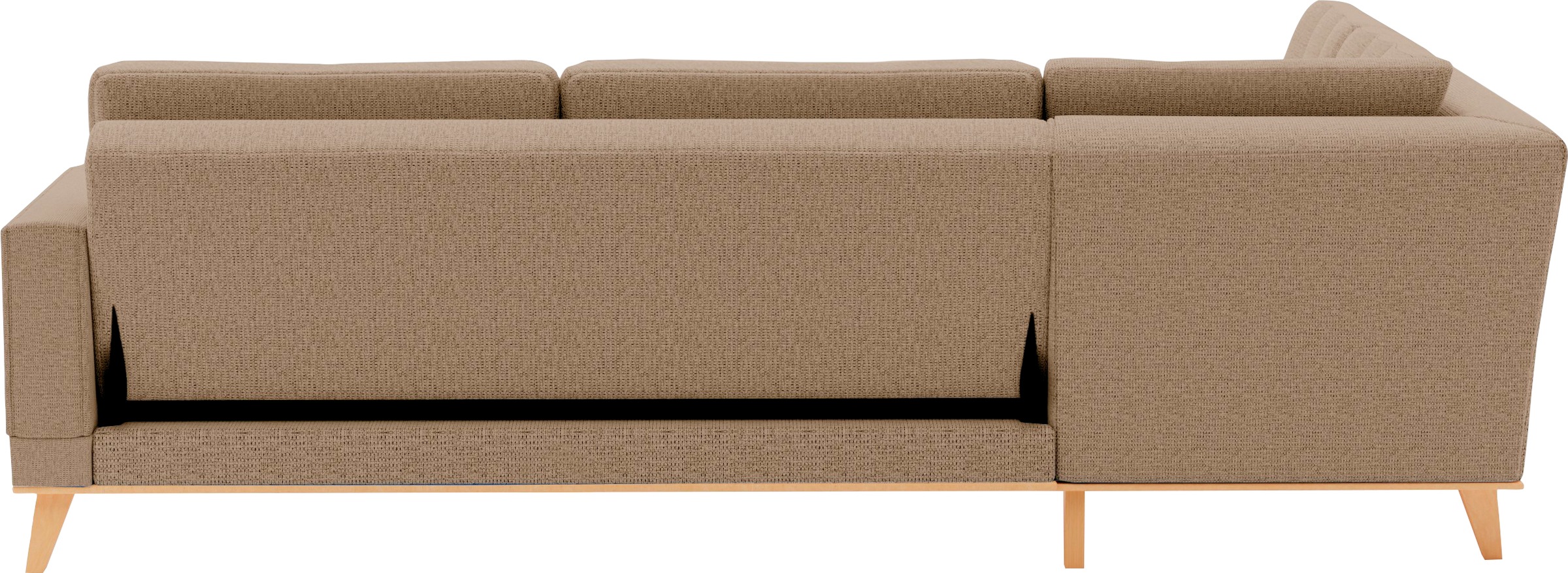 sit&more Ecksofa »Lavida L-Form«, wahlweise mit Kippfunktion und Bettkasten