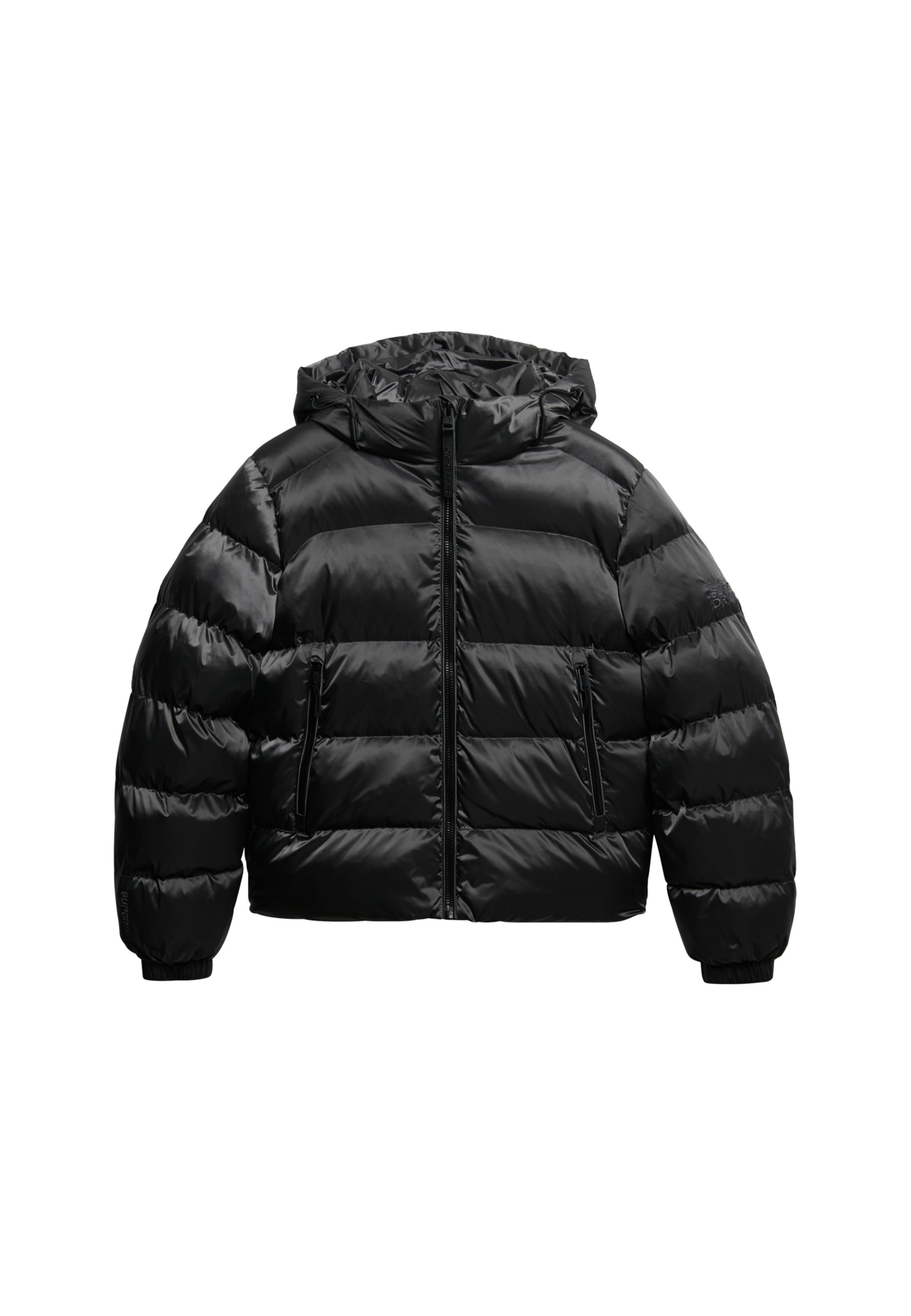 Superdry Steppjacke »HOODED LUXE SPORTS PUFFER«, mit Kapuze
