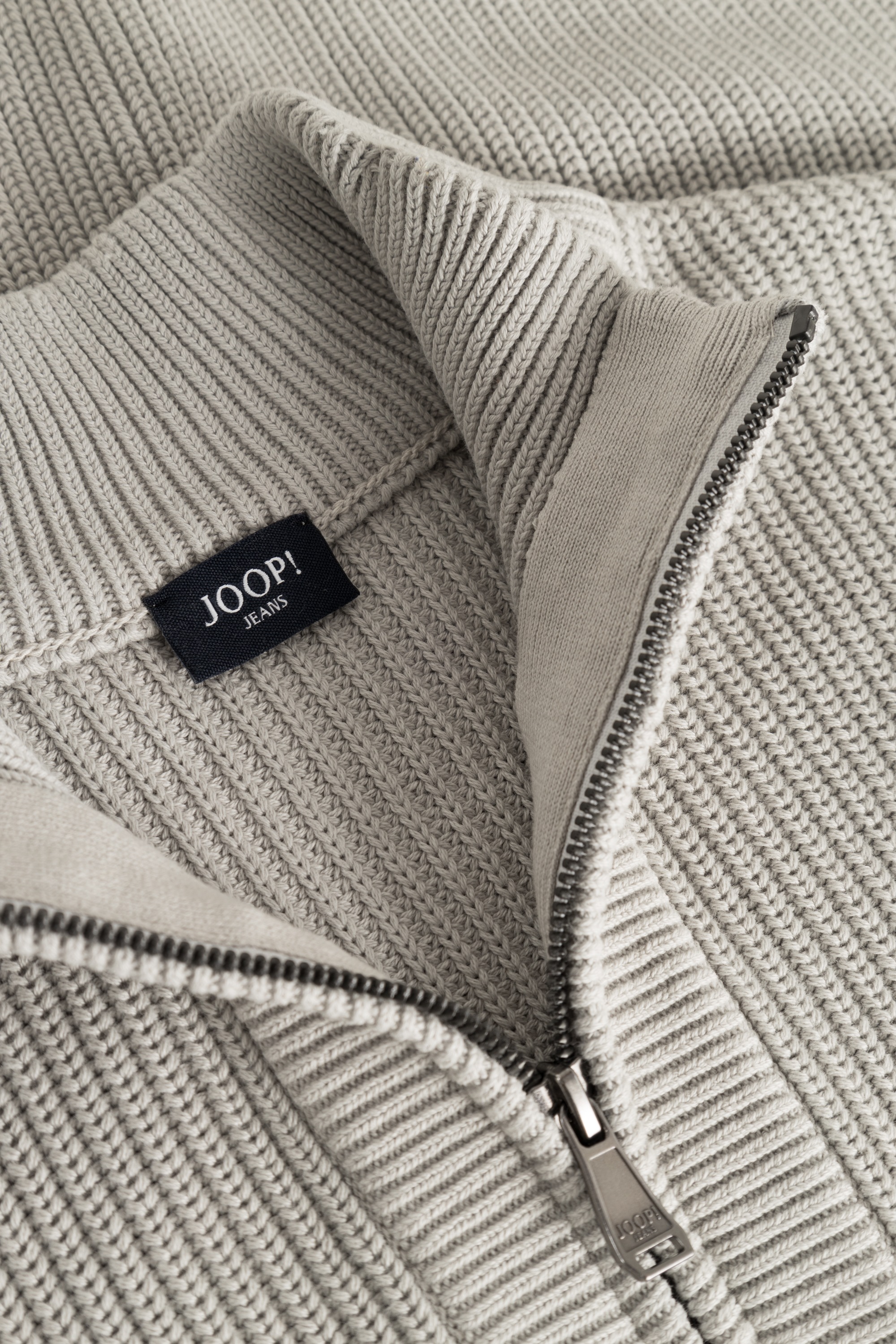 Joop Jeans Strickpullover »Henrio«, mit Reissverschluss