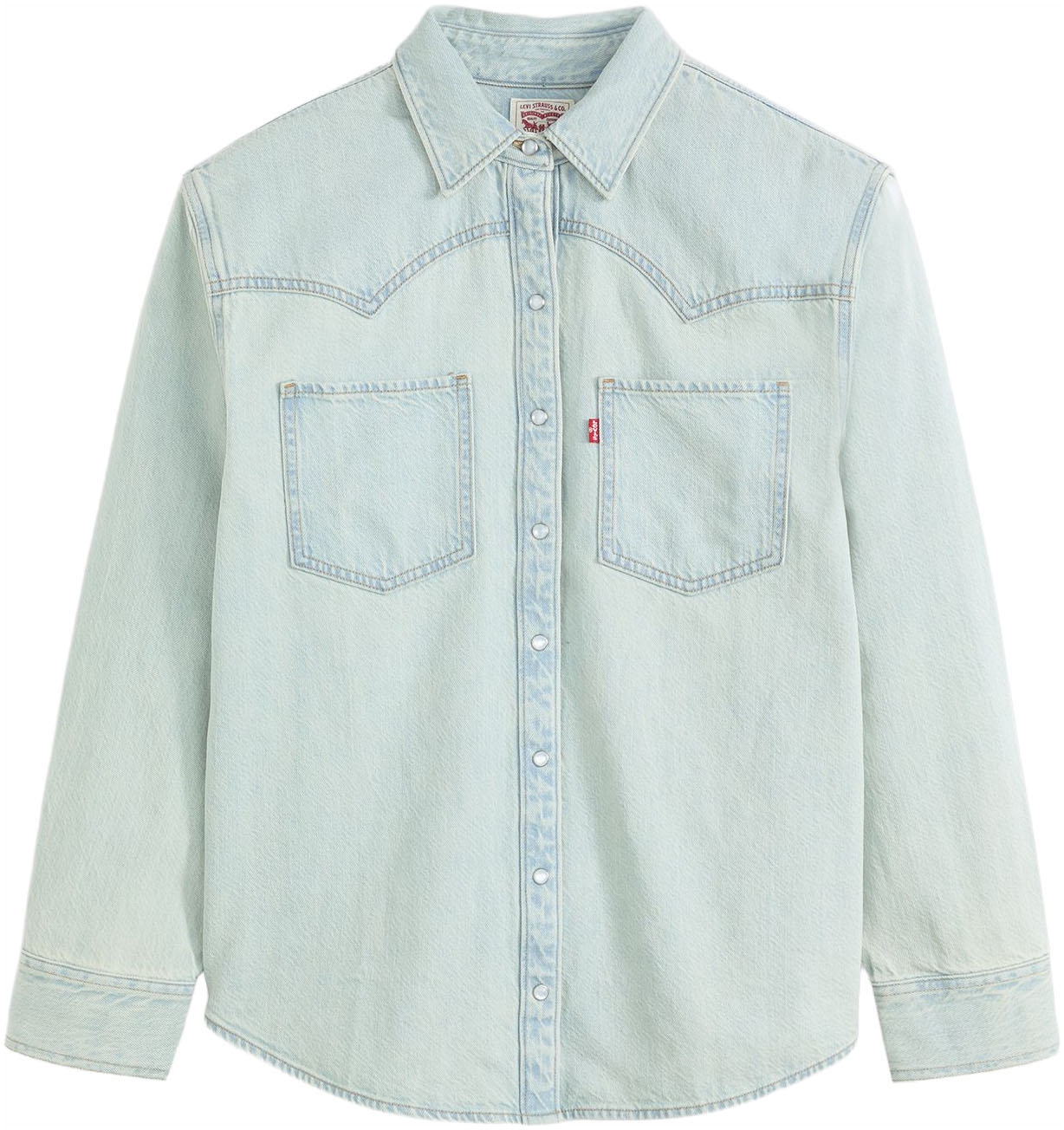 Levi's® Jeansbluse »TEODORA WESTERN SHIRT«, mit Druckknöpfen