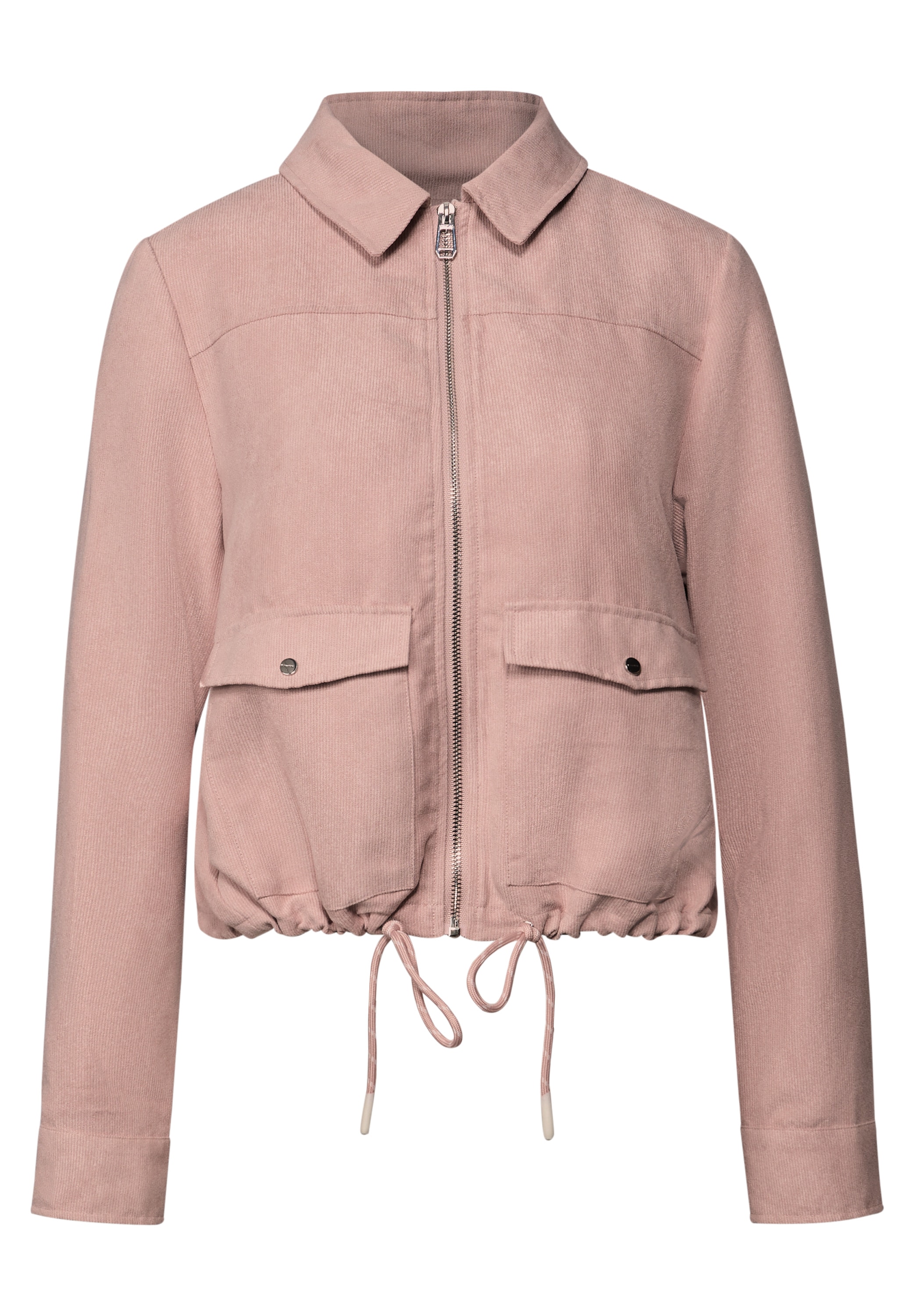 STREET ONE Cordjacke, mit Zipper