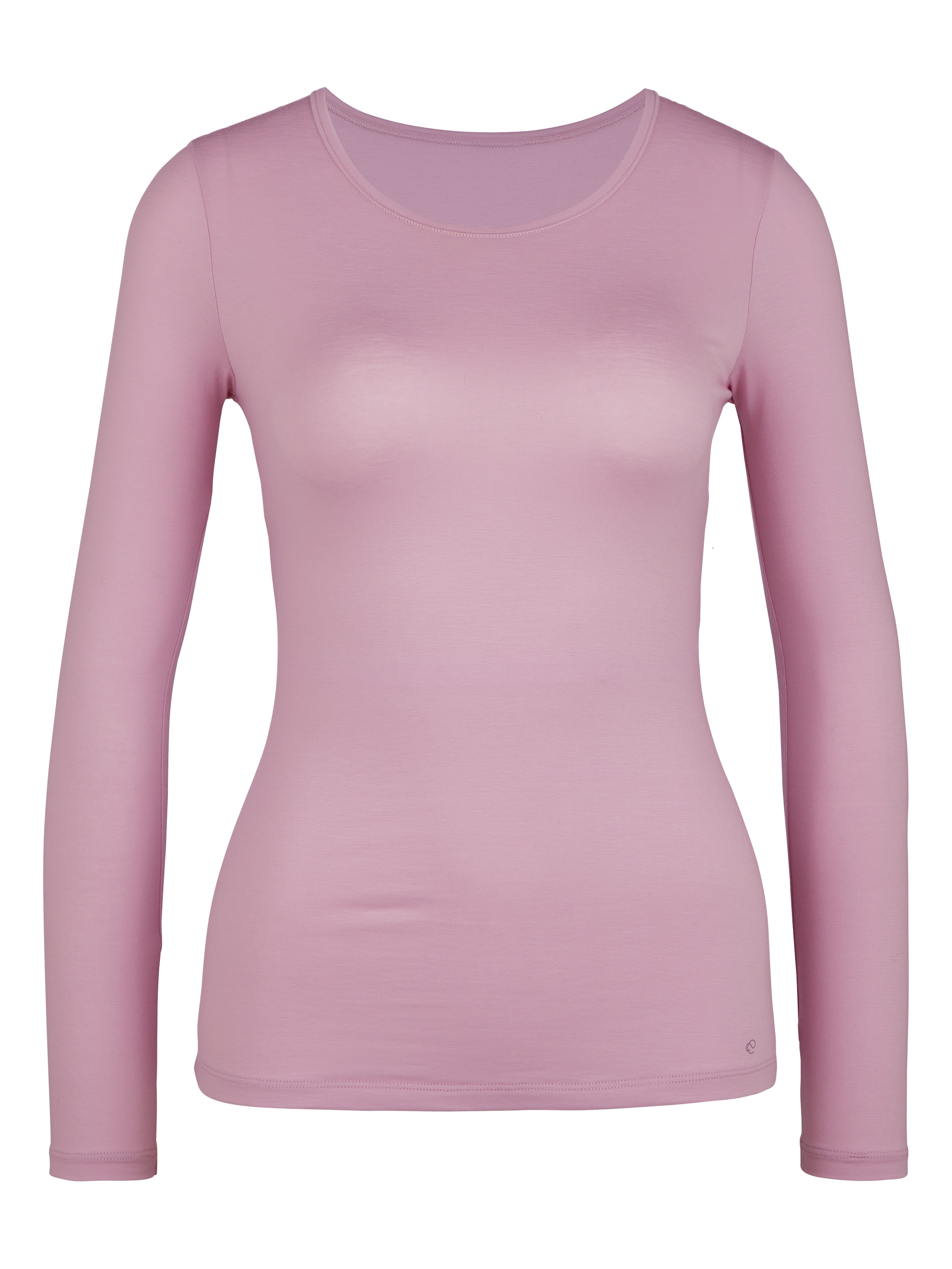 CALIDA Langarmshirt »Natural Comfort«, mit flacher Nahtverarbeitung an Dekolleté und Taille