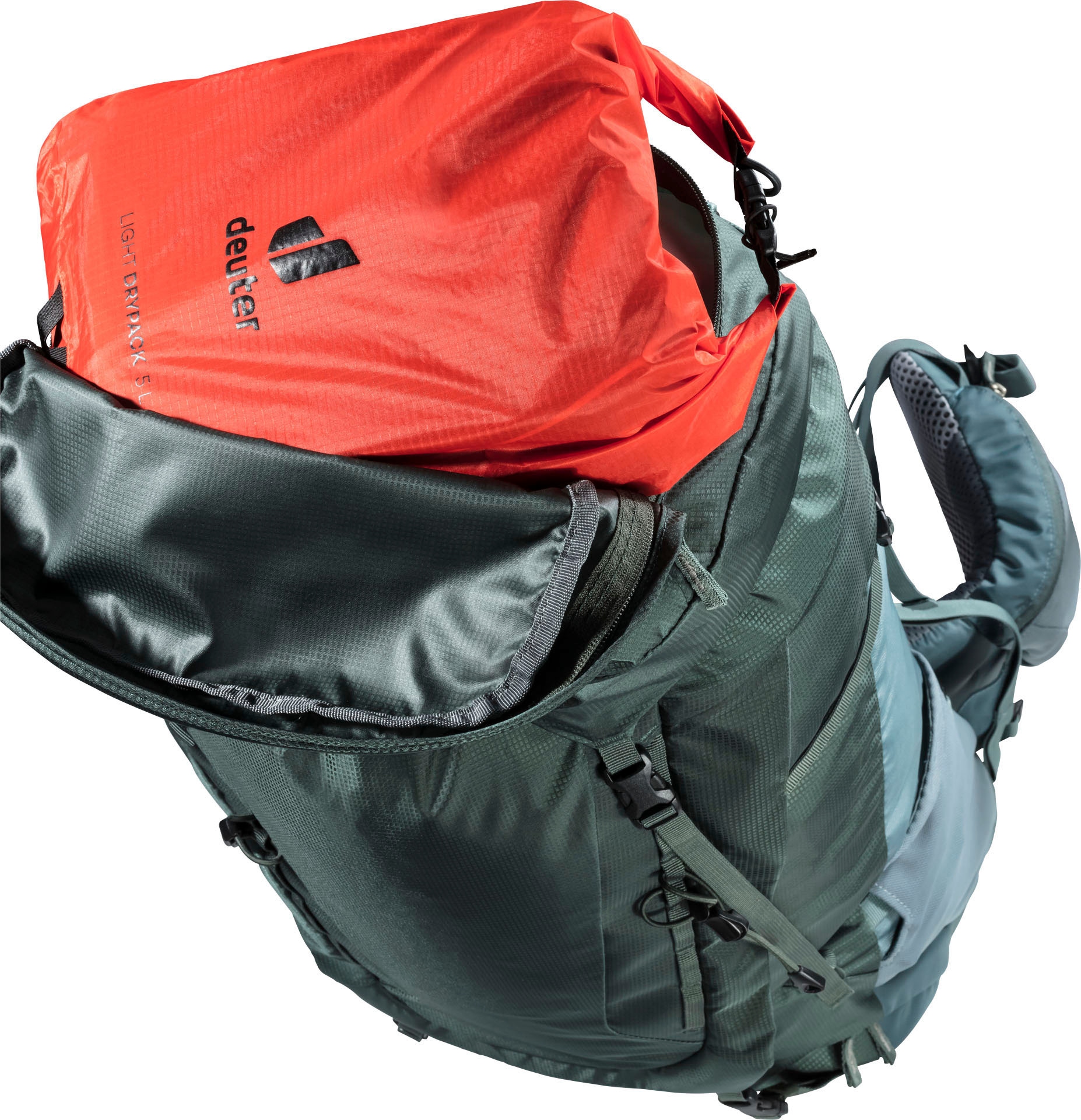deuter Aufbewahrungstasche »3940121 9002 Light Drypack 5, papay« für Erwachsene, aus Kunstfaser, wasserabweisend, mit Logodruck
