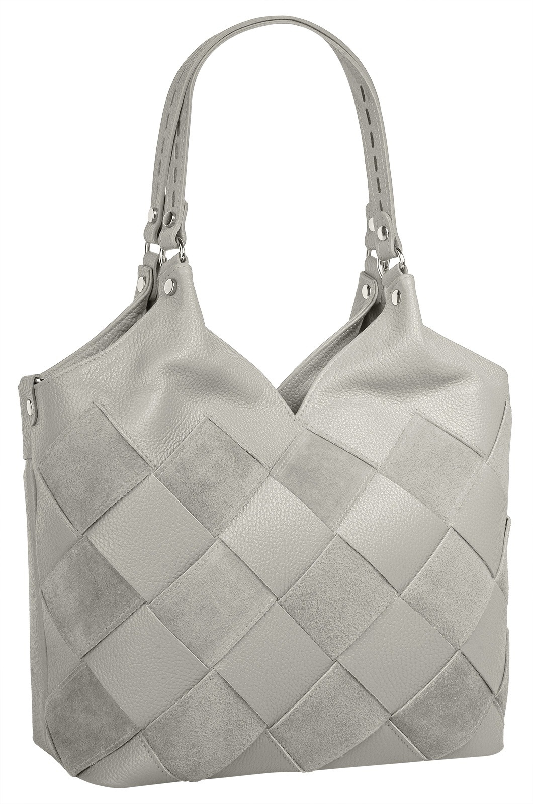 Samantha Look Shopper echt Leder, Made in Italy