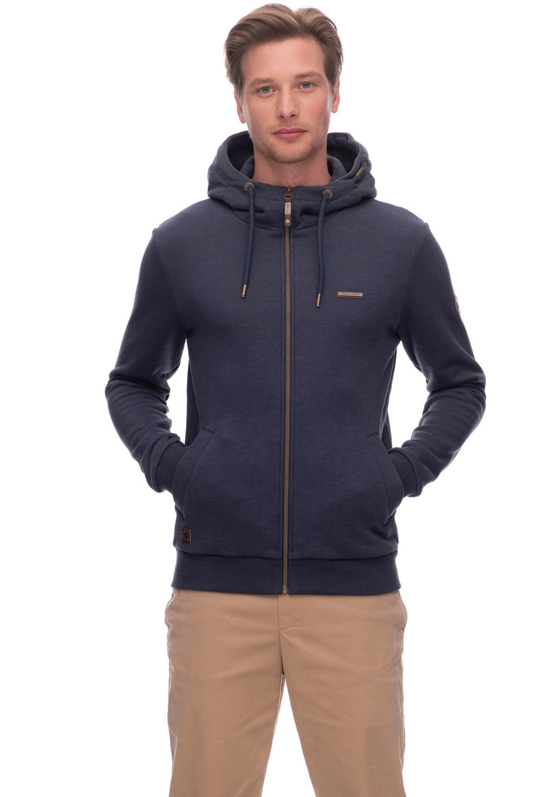 Sweatjacke »PAYA CORE«, mit Logo Stickerei und Zierknöpfen