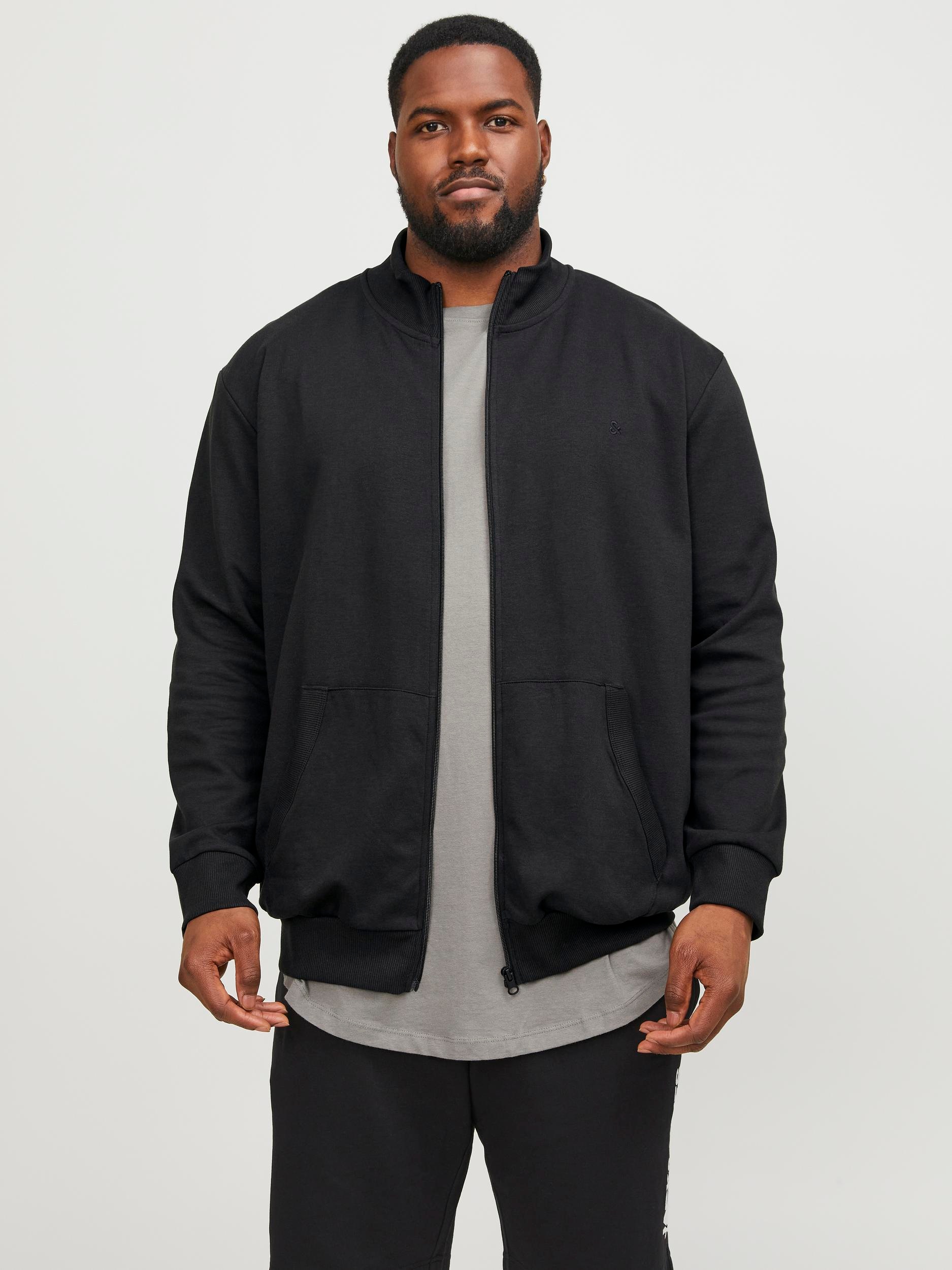 Jack & Jones PlusSize Sweatshirt »JJEPAULOS SWEAT ZIP NOOS PLS«