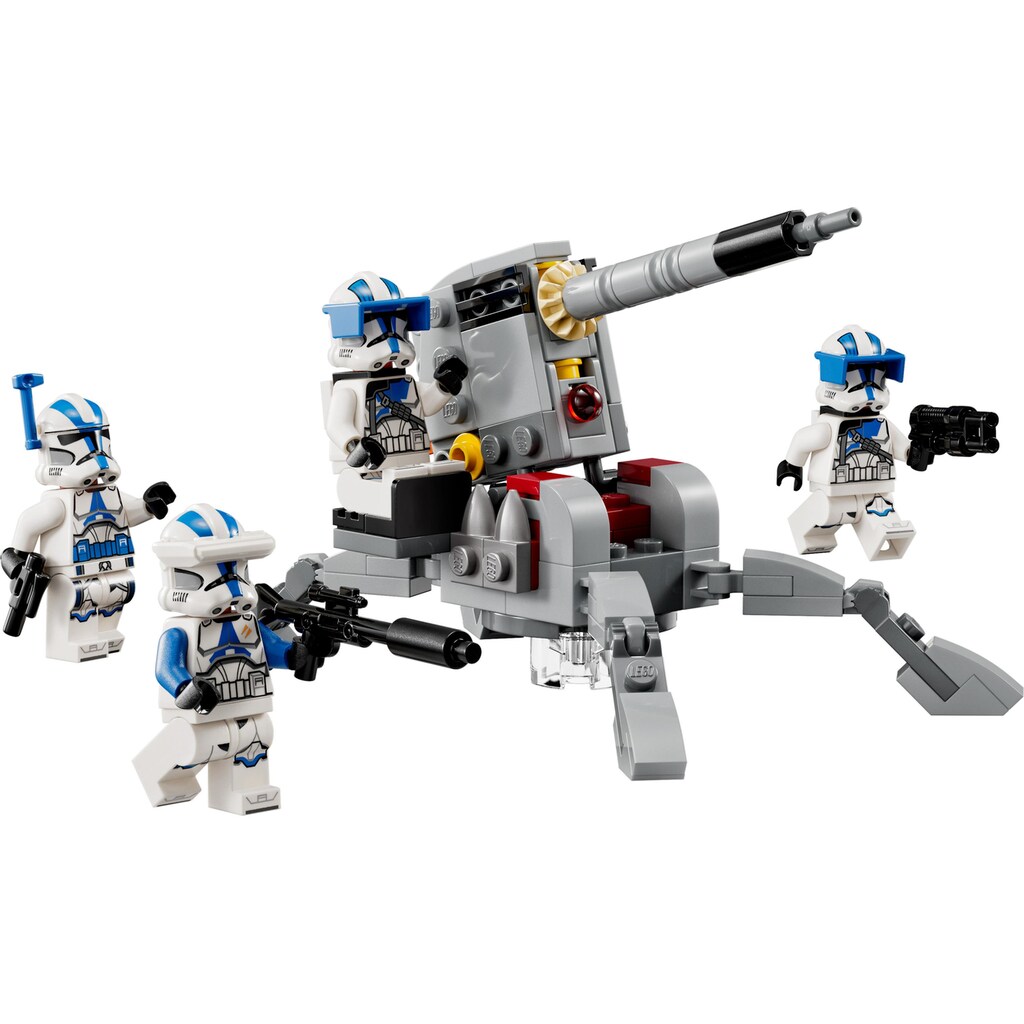 LEGO® Konstruktionsspielsteine »SW 501st Clone Troopers Battle Pack«, (119 St.)