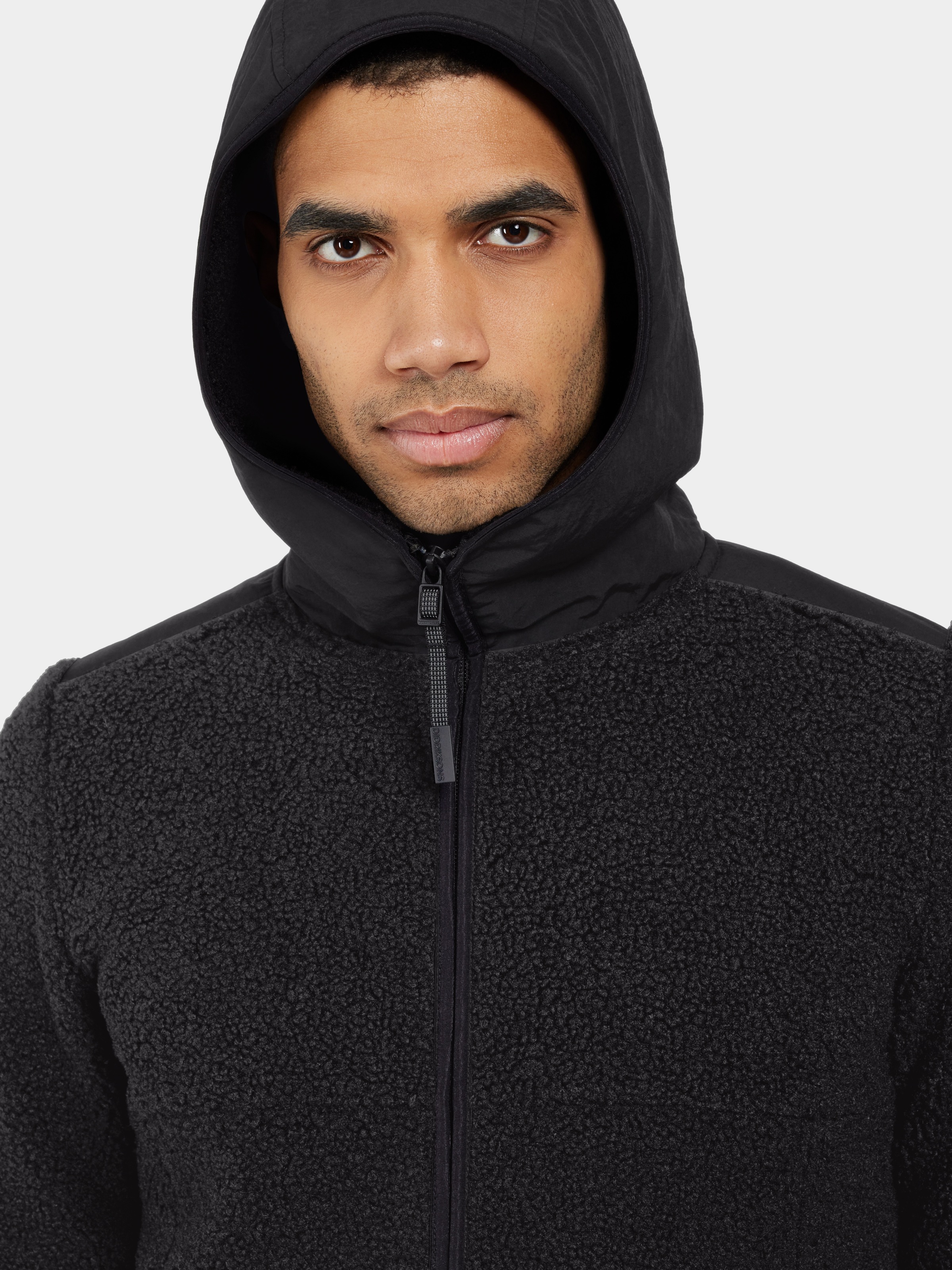 Didriksons Fleecejacke »BENNO USX FULLZIP«, mit Kapuze
