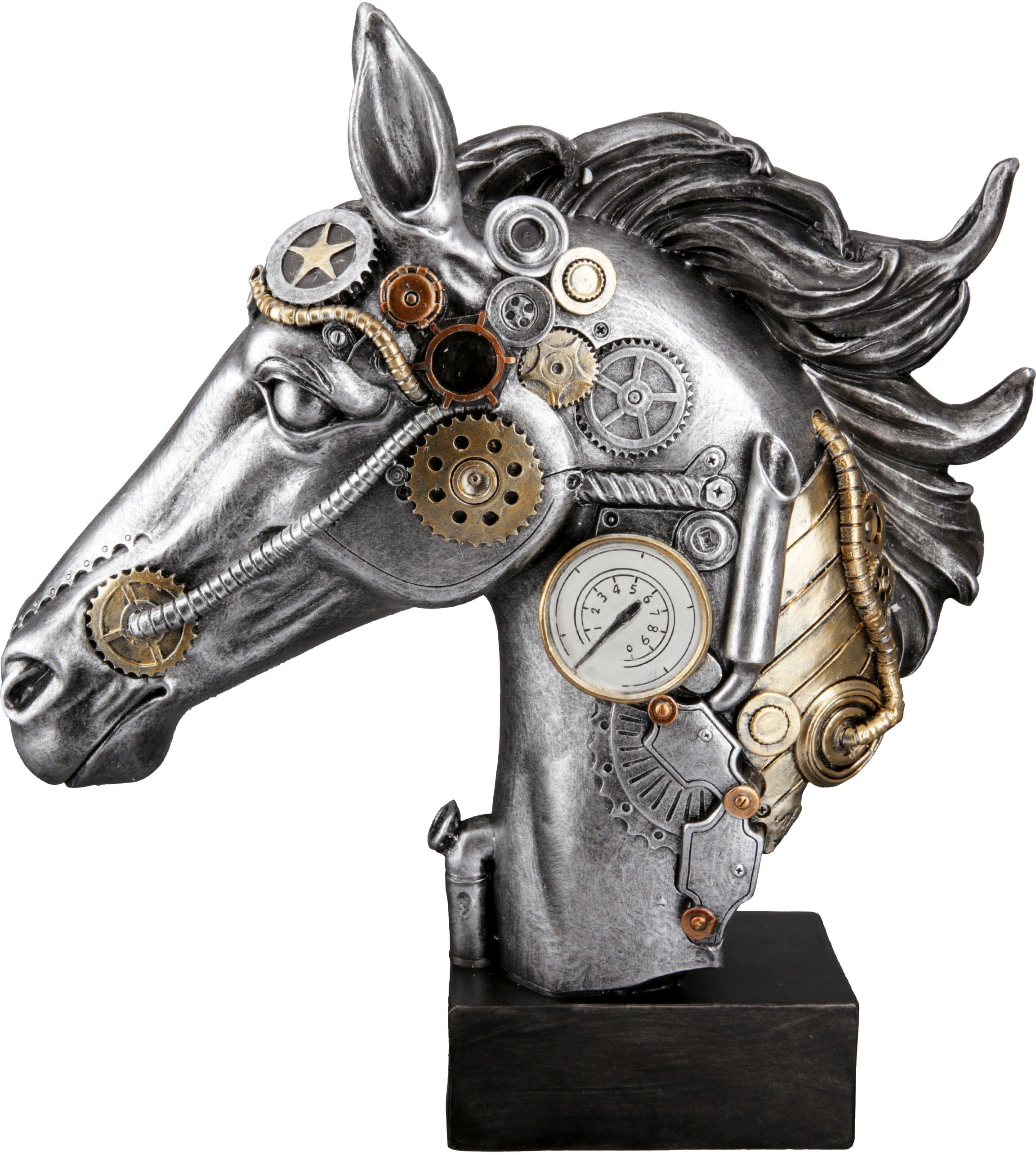 Tierfigur Jelmoli-Versand by | Gilde Horse« online Steampunk kaufen Casablanca »Skulptur