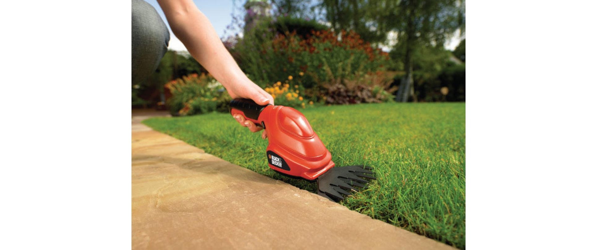 Black + Decker Akku-Grasschere »BLACK+DECKER Akku-Grasschere GSL200«