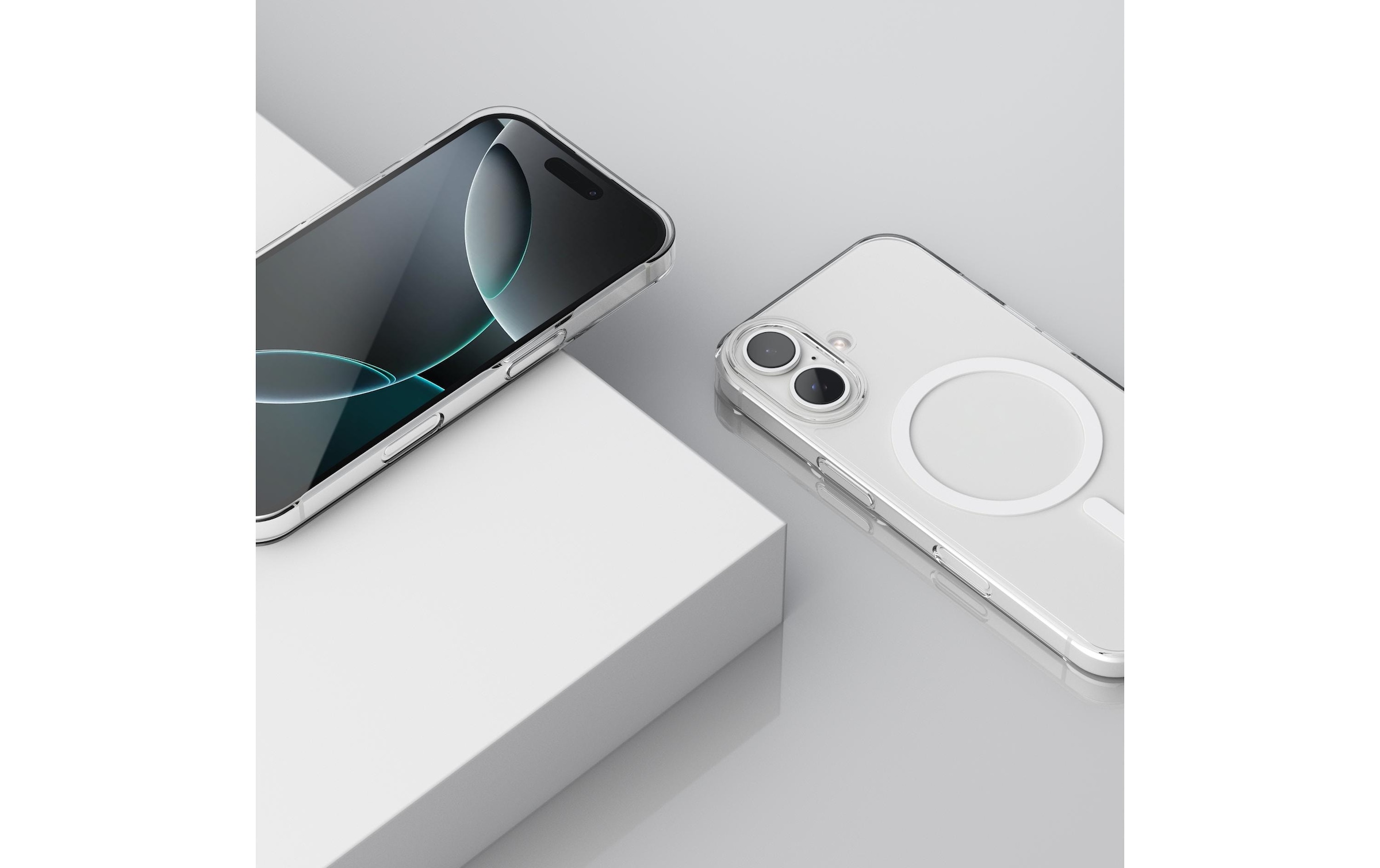 VONMÄHLEN Backcover »Transparent Pro iPhone 16 Plus/iPhone 16 Plus«, Apple iPhone 16 Plus
