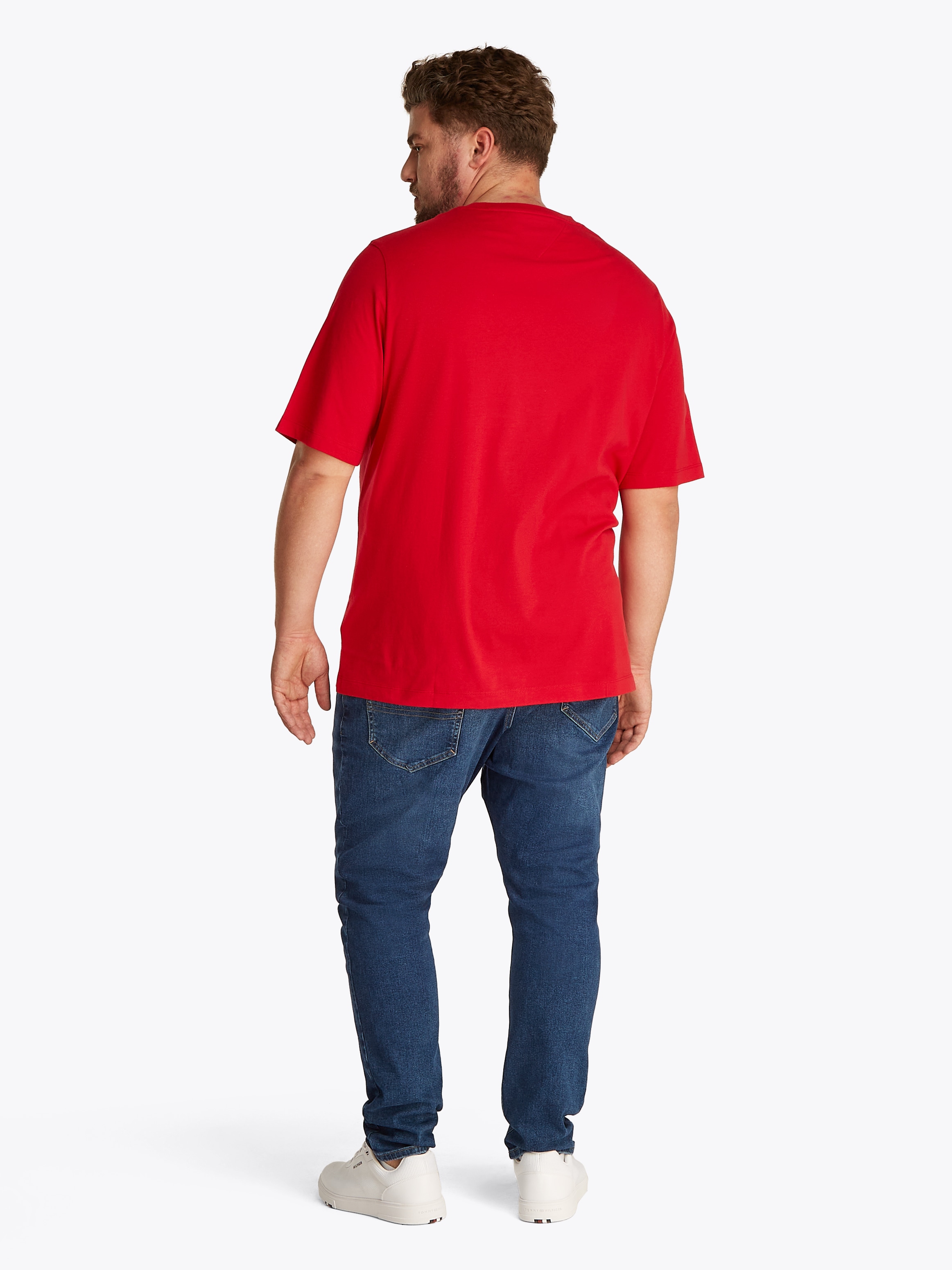 Tommy Hilfiger Big & Tall T-Shirt »BT-ESSENTIAL REG FIT SOLID TEE-B«, Grosse Grössen