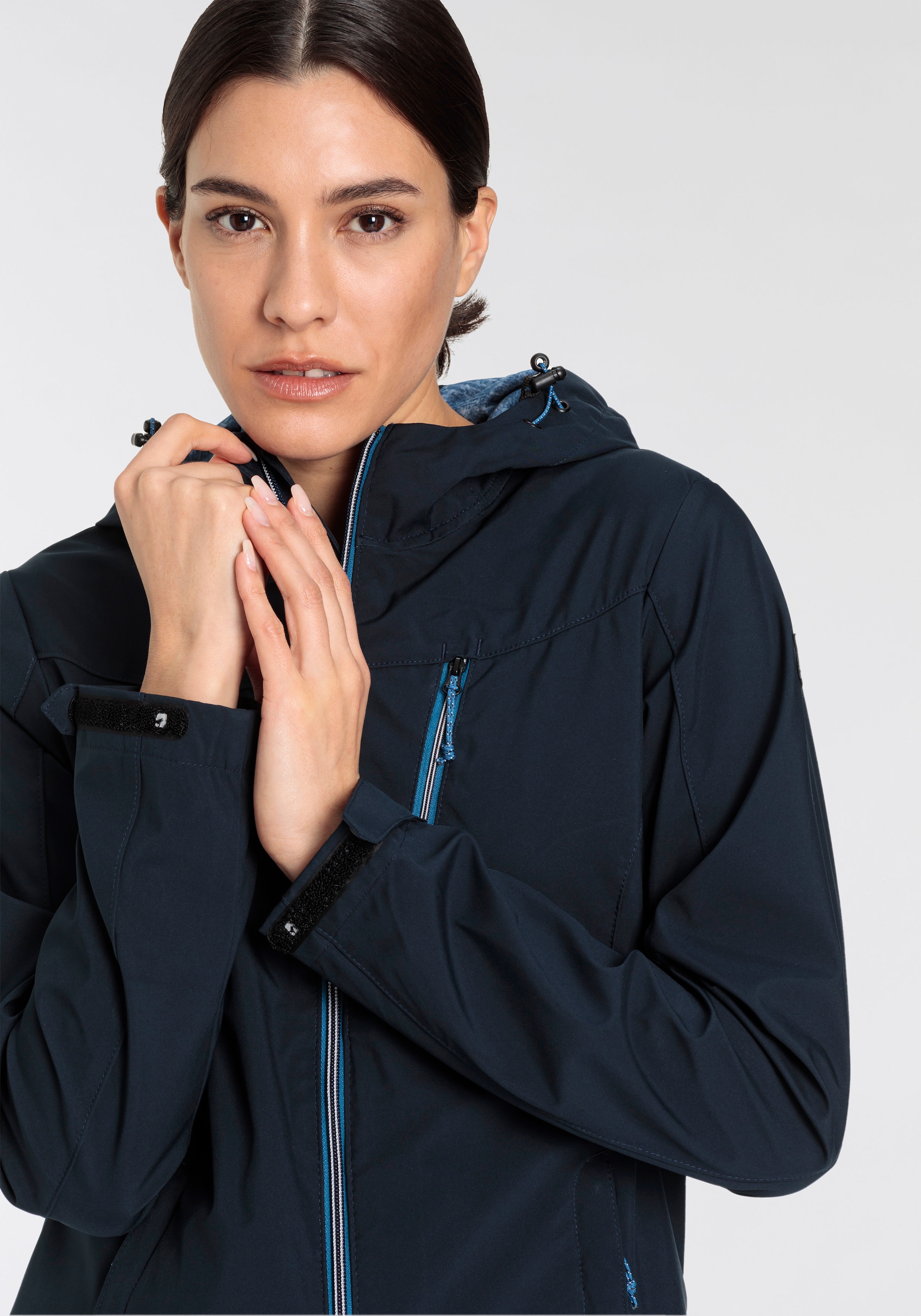 Killtec Softshelljacke, mit Kapuze