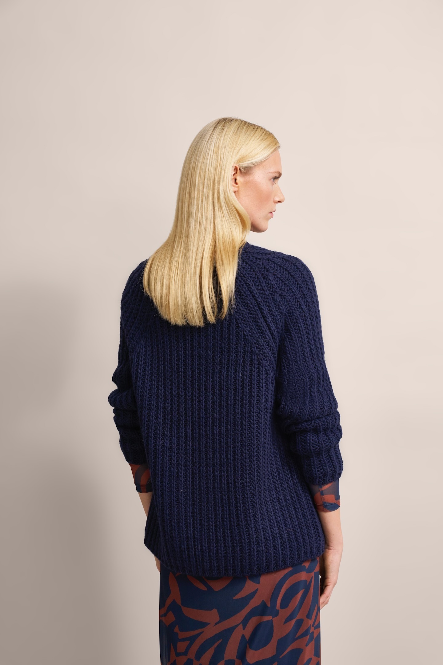 bugatti Strickjacke, aus einer Alpaka-Wollmischung