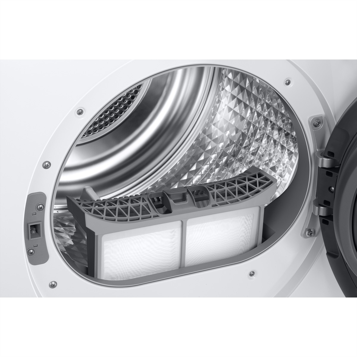 Samsung Wärmepumpentrockner »Samsung Wäschetrockner DV7000, 8kg, Tint Door (Black Deco)«, 8 kg