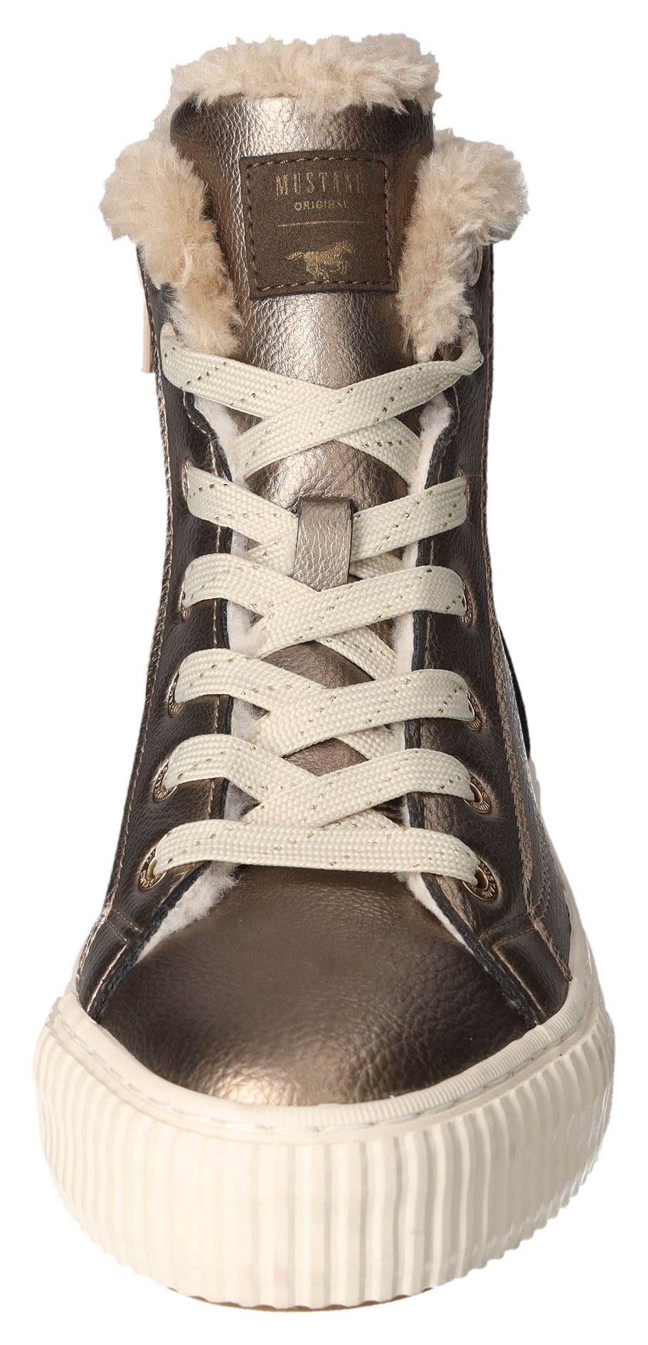 Mustang Shoes Winterboots, Schnürboots, High top Sneaker mit Innenreissverschluss