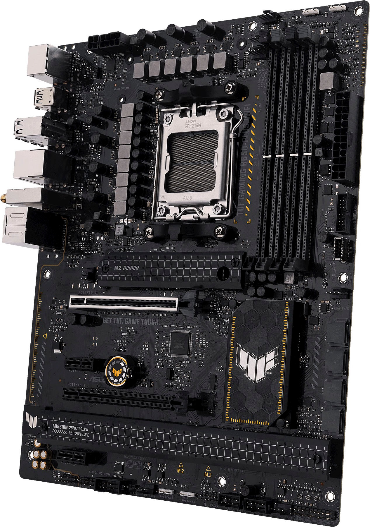 Asus Mainboard »TUF GAMING B650-PLUS WIFI«, Ryzen 7000, ATX, PCIe 5.0, DDR5-Speicher, 14 Power Stages