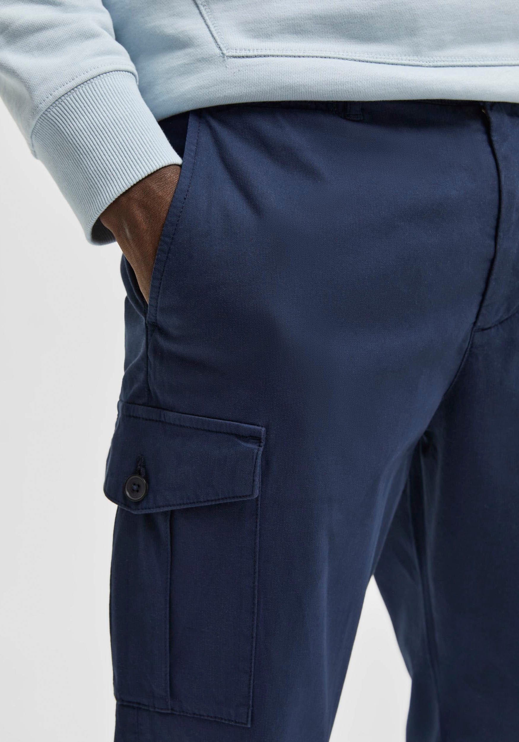 SELECTED HOMME Cargohose »SLHSLIMTAPERED-WICK 172 CARGO W NOOS«
