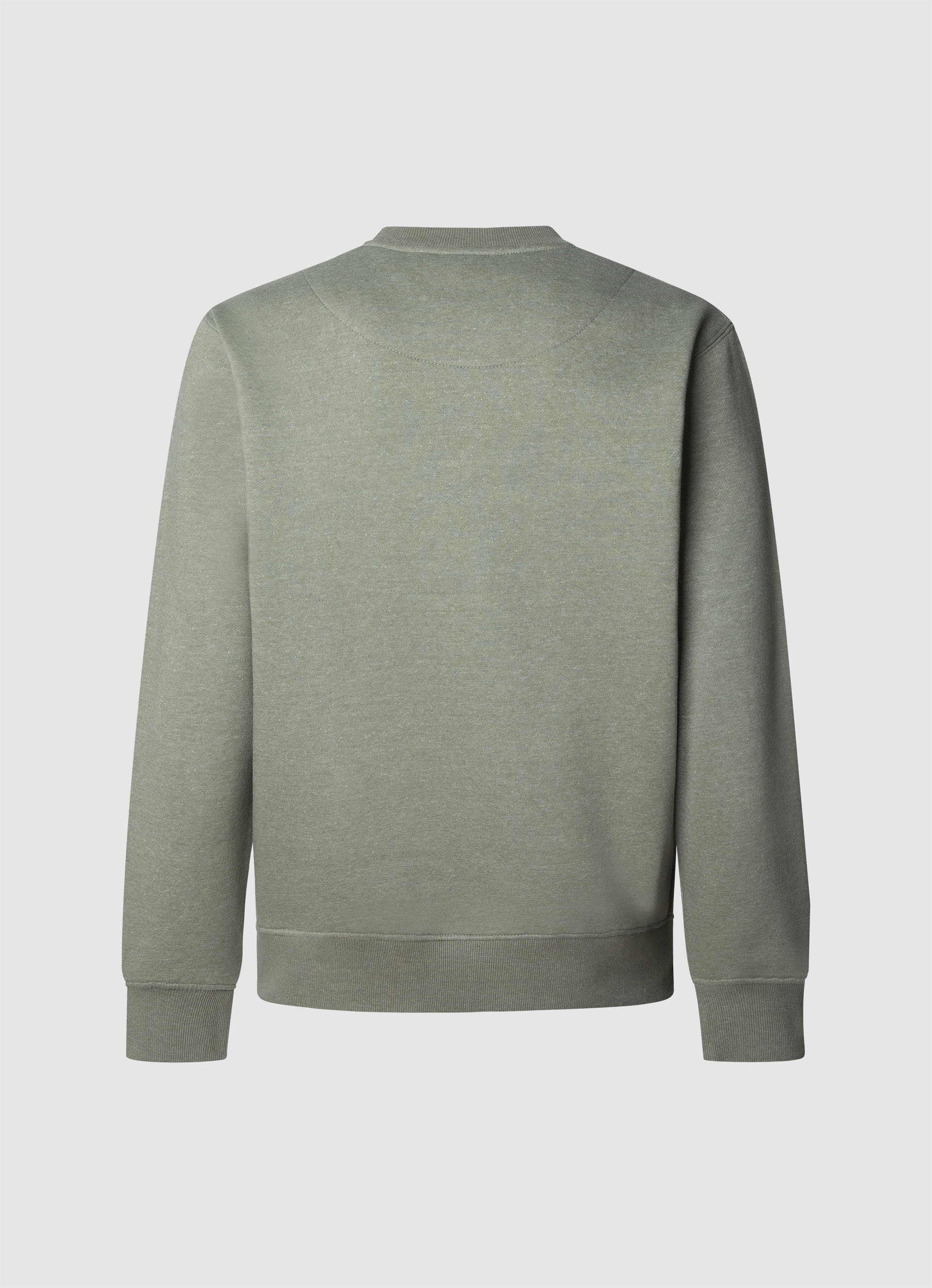 Pepe Jeans Sweatshirt »MACBETH MELANGE CREW«, Rundhalsausschnitt, Logo