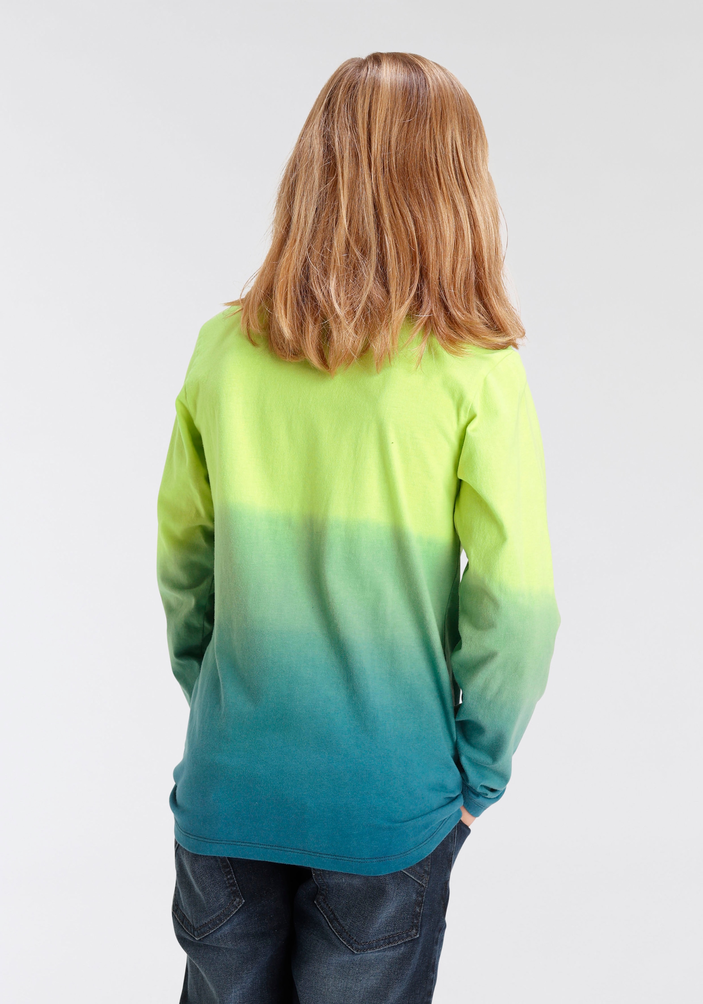 | Dip online »mit Jelmoli-Versand entdecken ✵ KangaROOS Dye Langarmshirt Farbverlauf«,