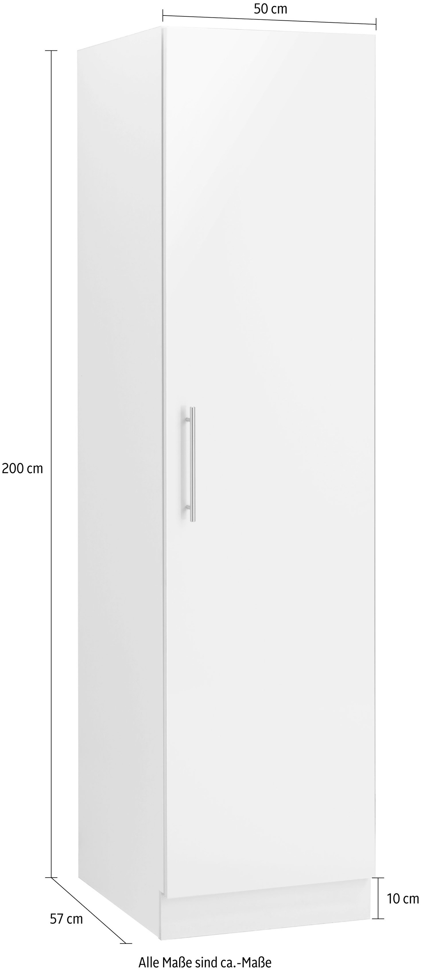 wiho Küchen Seitenschrank »Cali«, 50 cm breit