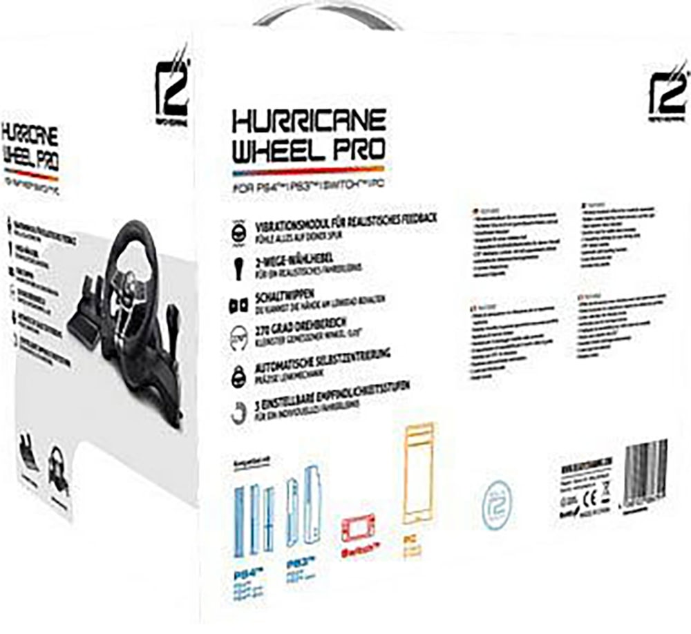 Ready2gaming Gaming-Lenkrad »The Crew Motorfest PS4 + Hurricane Pro«