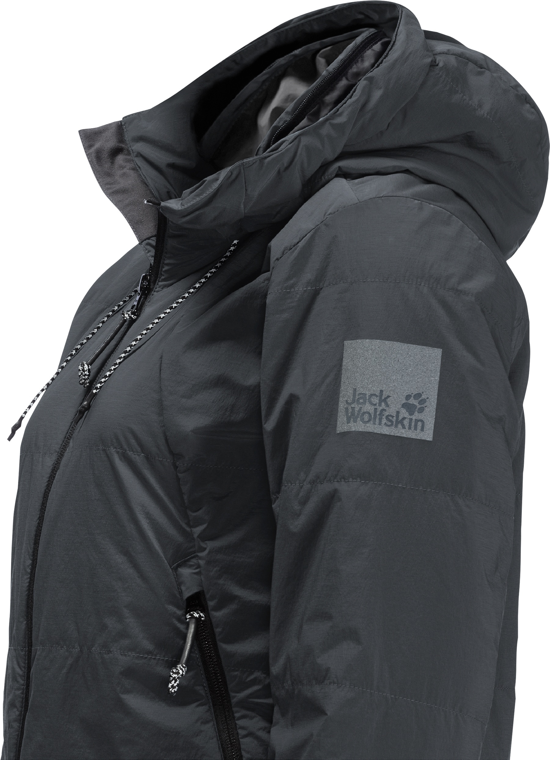Jack Wolfskin Fahrradjacke »BIKE COMMUTE INS JKT W«, mit Kapuze