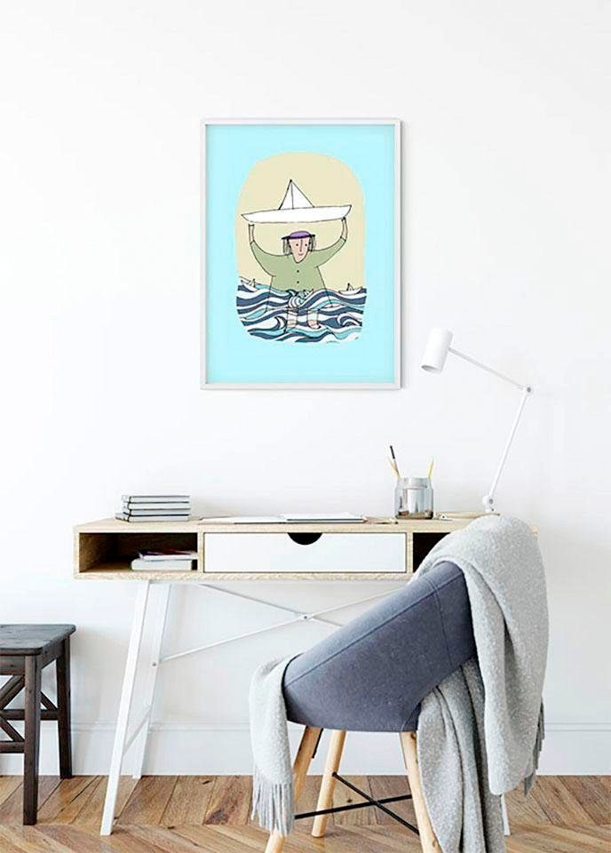 ❤ Komar bestellen Ship«, Kinderzimmer, St.), im »Paper Wohnzimmer Poster Jelmoli-Online (Packung, Schlafzimmer, Menschen, Shop 1