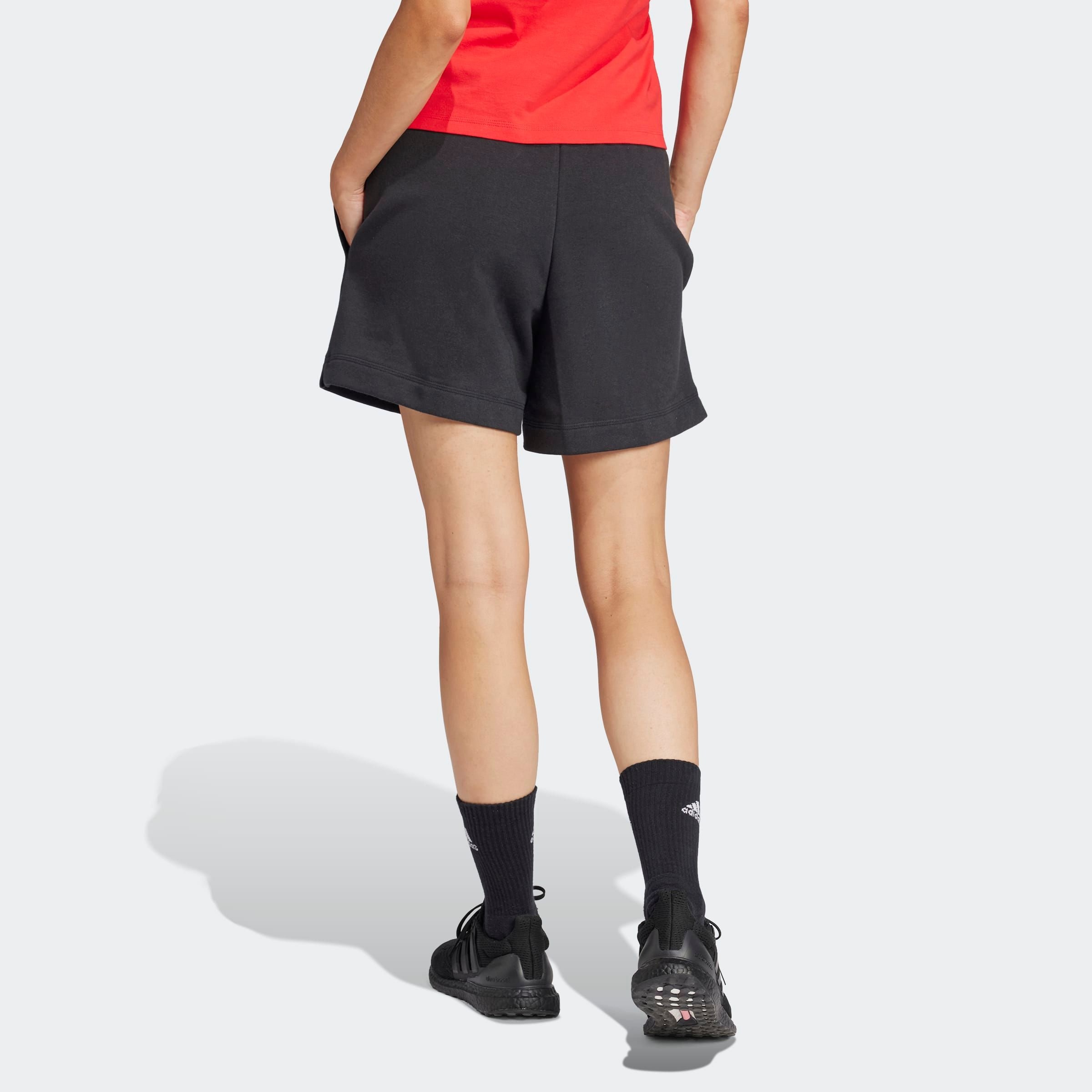 adidas Sportswear Shorts »W LIN FT SHO«, (1 tlg.)