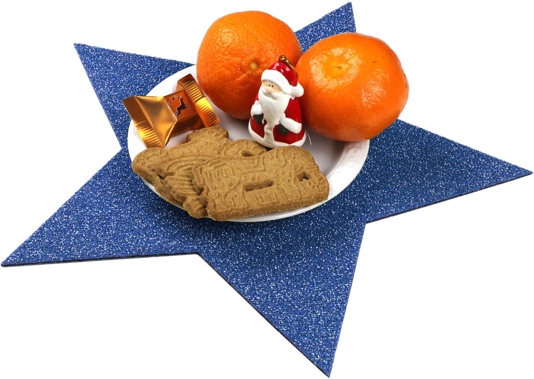 Primaflor-Ideen in Textil Platzset »Stern, Weihnachtsdeko«, (Set, 2 St.), auch ideal als Untersetzer oder Dekoration, Grösse 29,5 cm