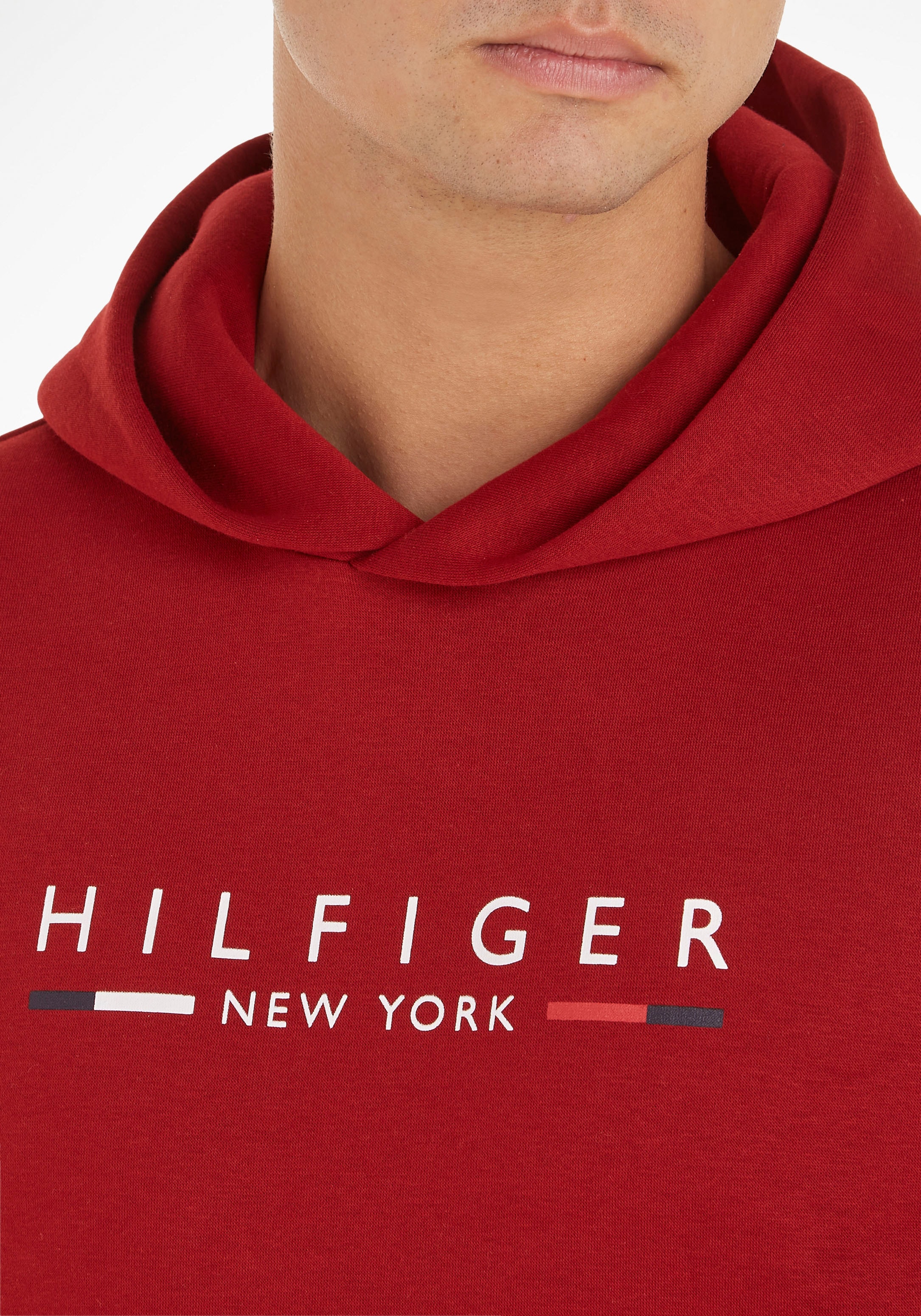 Tommy Hilfiger Hoodie »HILFIGER NEW YORK HOODY«, mit Kängurutasche
