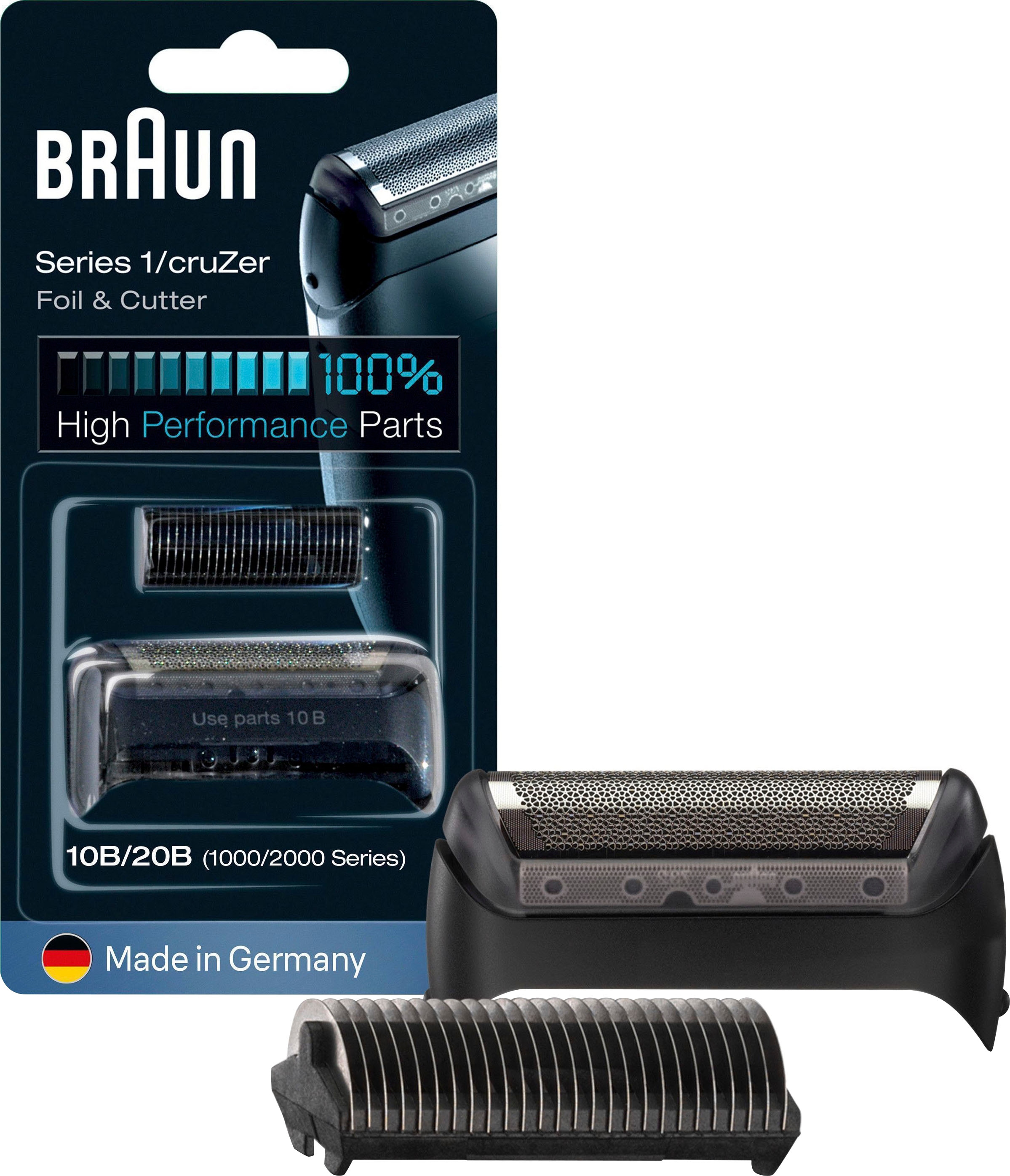 Series Rasierern 10B«, 1 ❤ Braun im cruZer Shop und Jelmoli-Online »Series kompatibel mit 1 Ersatzscherteil bestellen