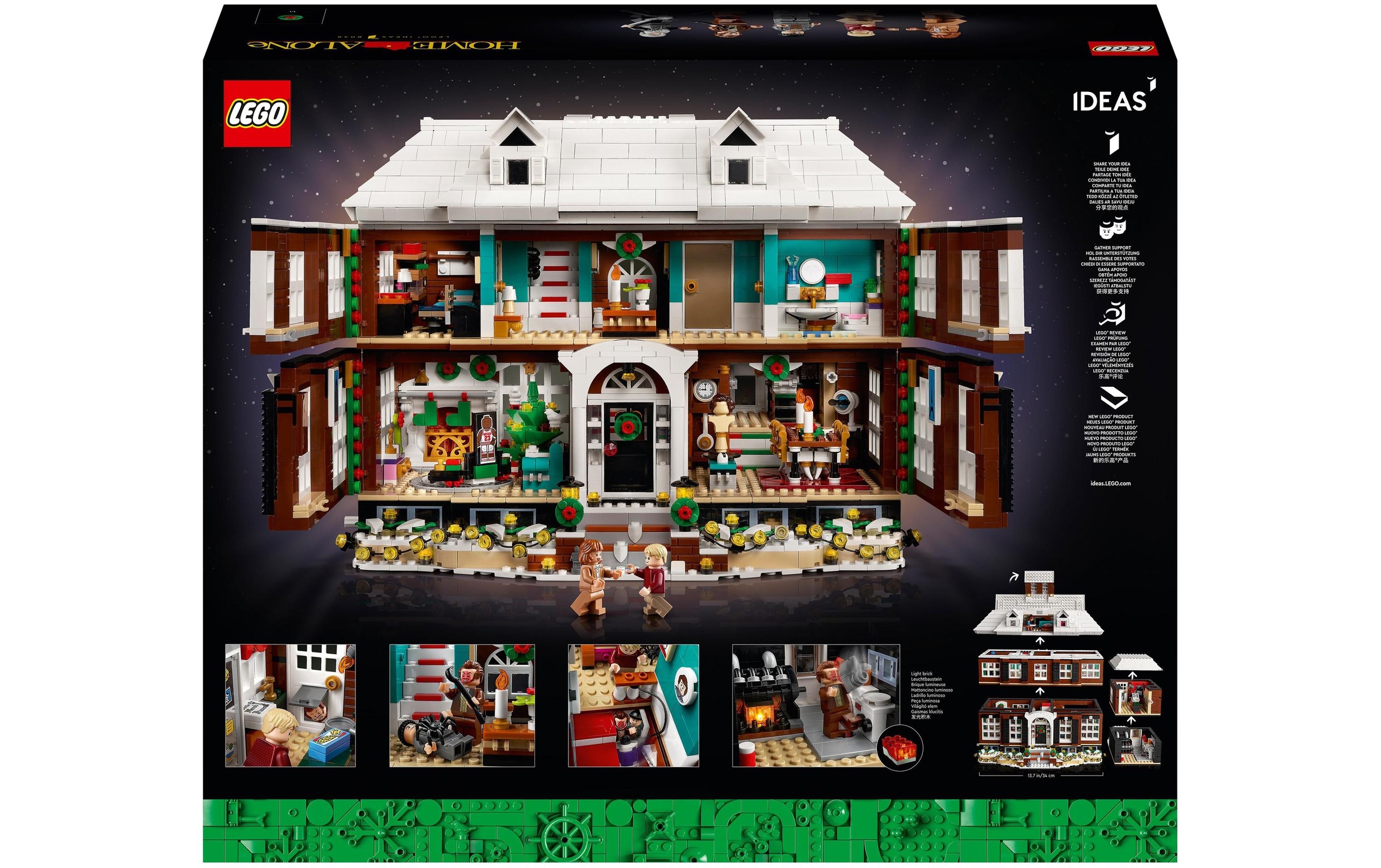 LEGO® Spielbausteine »Home Alone 21330«, (3955 St.)