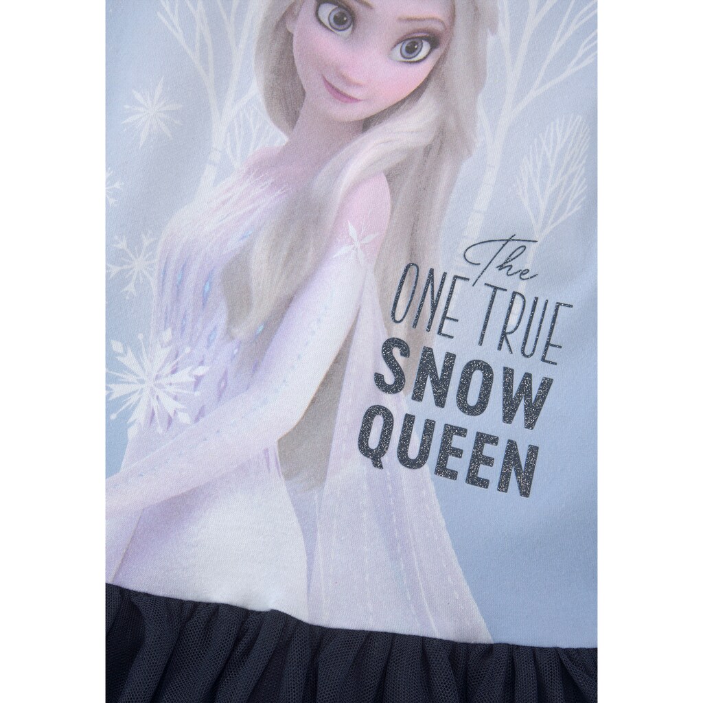 Disney Frozen Jerseykleid »FROZEN«, mit zartem Tüllrock