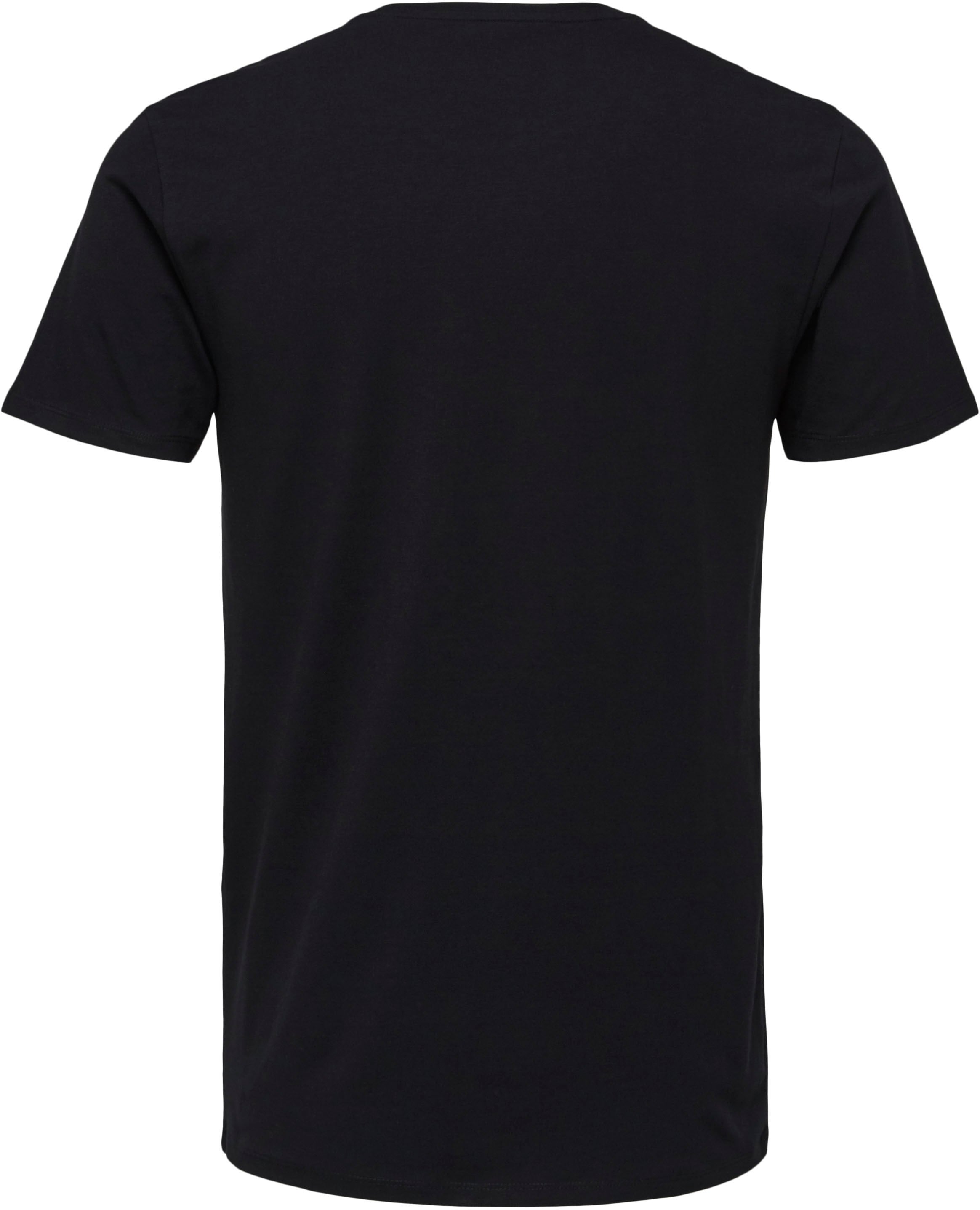 SELECTED HOMME Rundhalsshirt »SLHNEWPIMA SS O-NECK TEE NOOS«