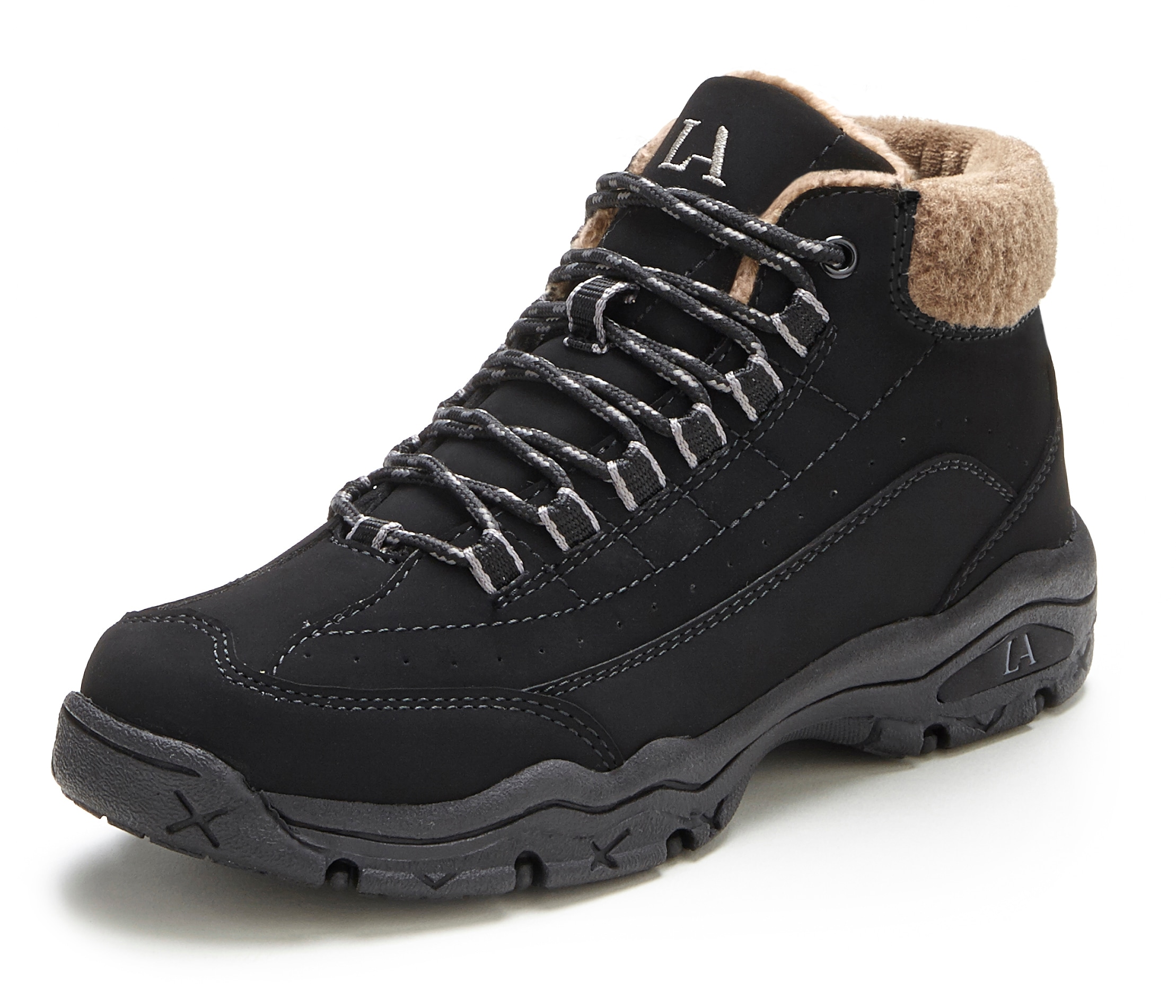 Winterstiefelette, mit robuster Sohle, kuscheliges Warmfutter,Outdoor Boots,Ankle Sneaker