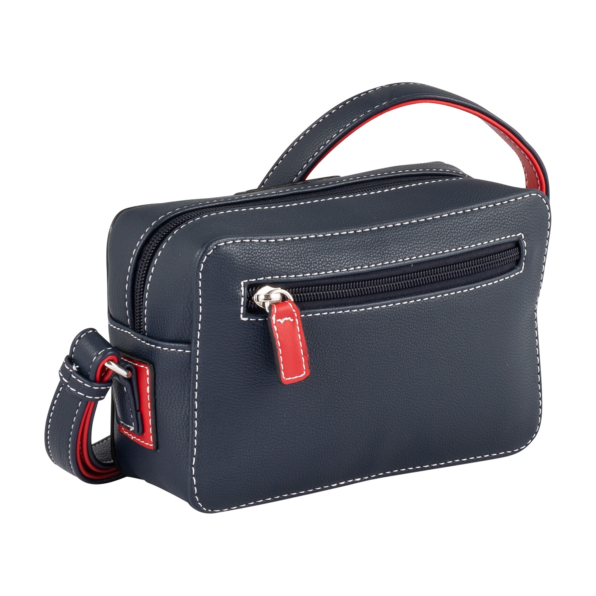 TOM TAILOR Handtasche »Miri Mare«, maritimer Stil mit Kontrastnähten und durchdachten Farbakzenten