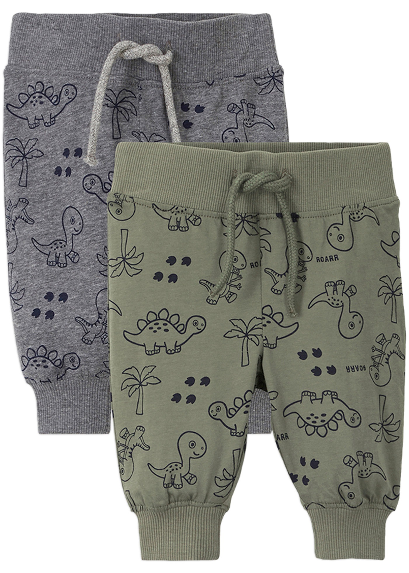 bonprix Jerseyhose Shirthose aus reiner Baumwolle (2er Pack)