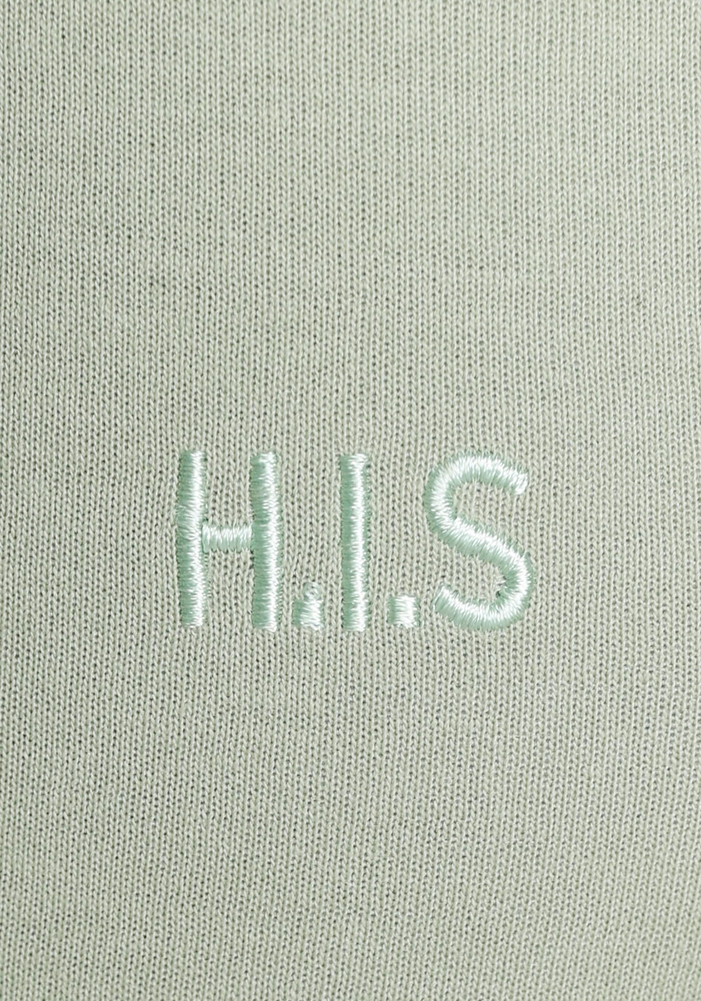 H.I.S Sweathose, Schlupfhose mit kleinem Aufschlag am Saum, Loungewear