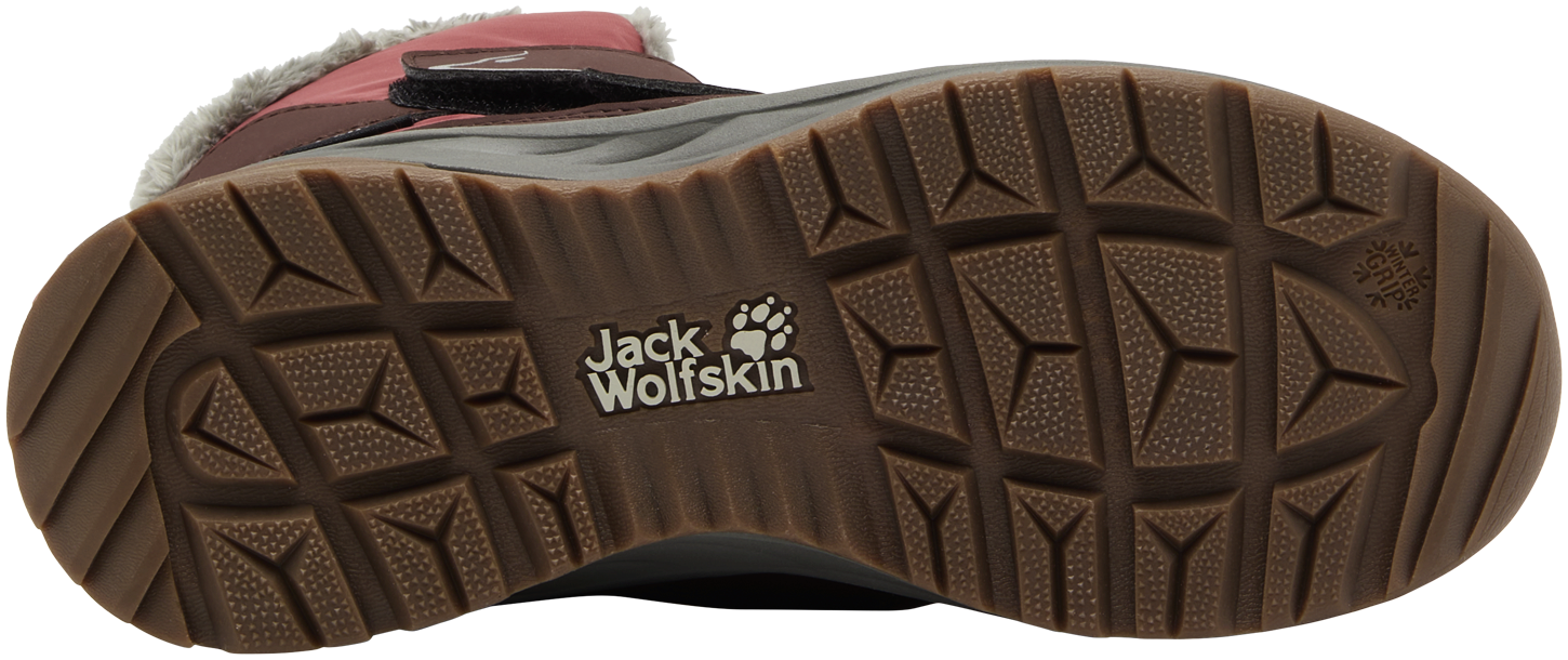 Jack Wolfskin Winterboots »POLAR BEAR-G TEXAPORE MID VC K«, Snowboots, Winterstiefel, Winterschuhe, wasserdicht & gefüttert