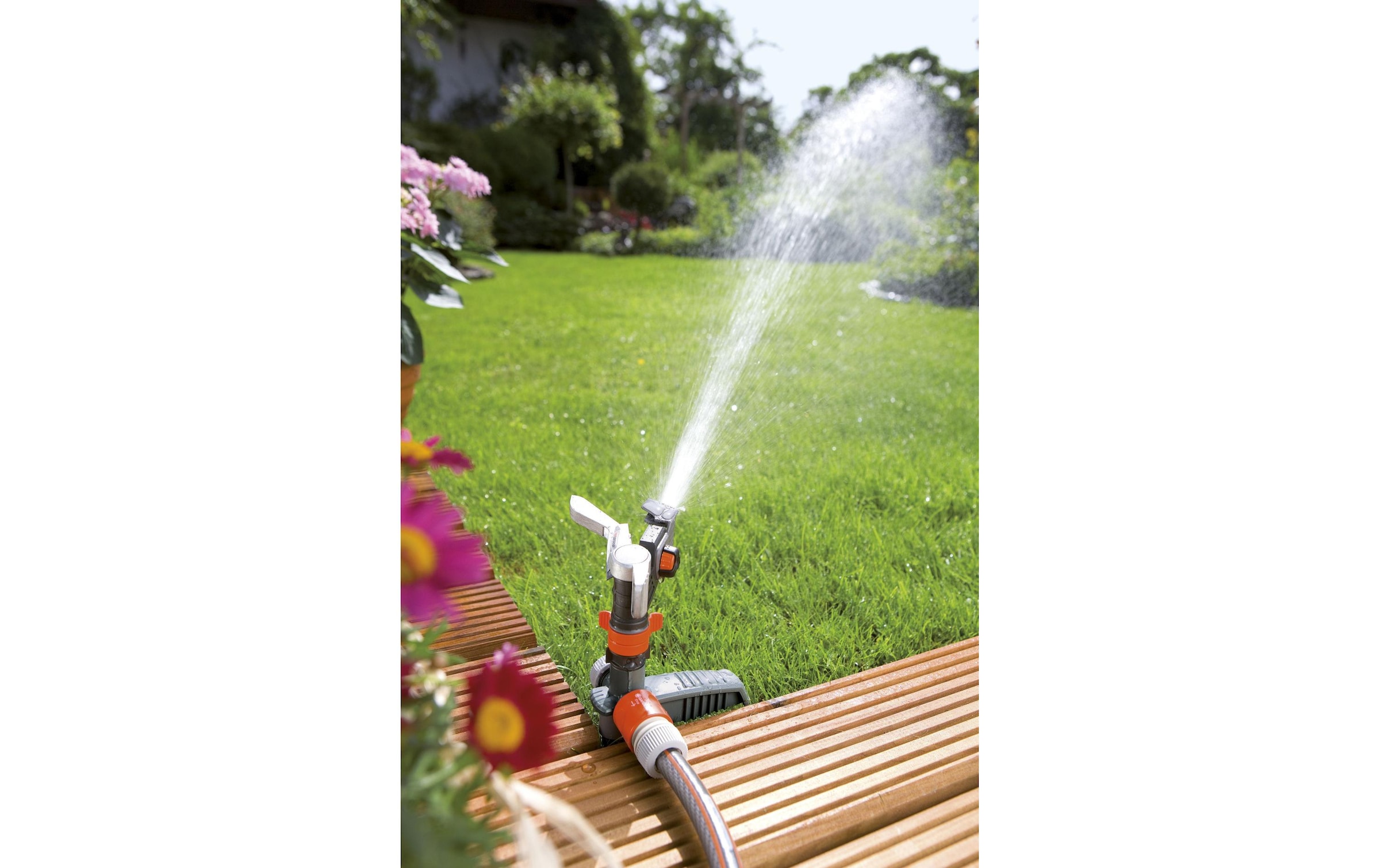 GARDENA Bewässerungssystem, Impuls-, Kreis- und Sektorenregner