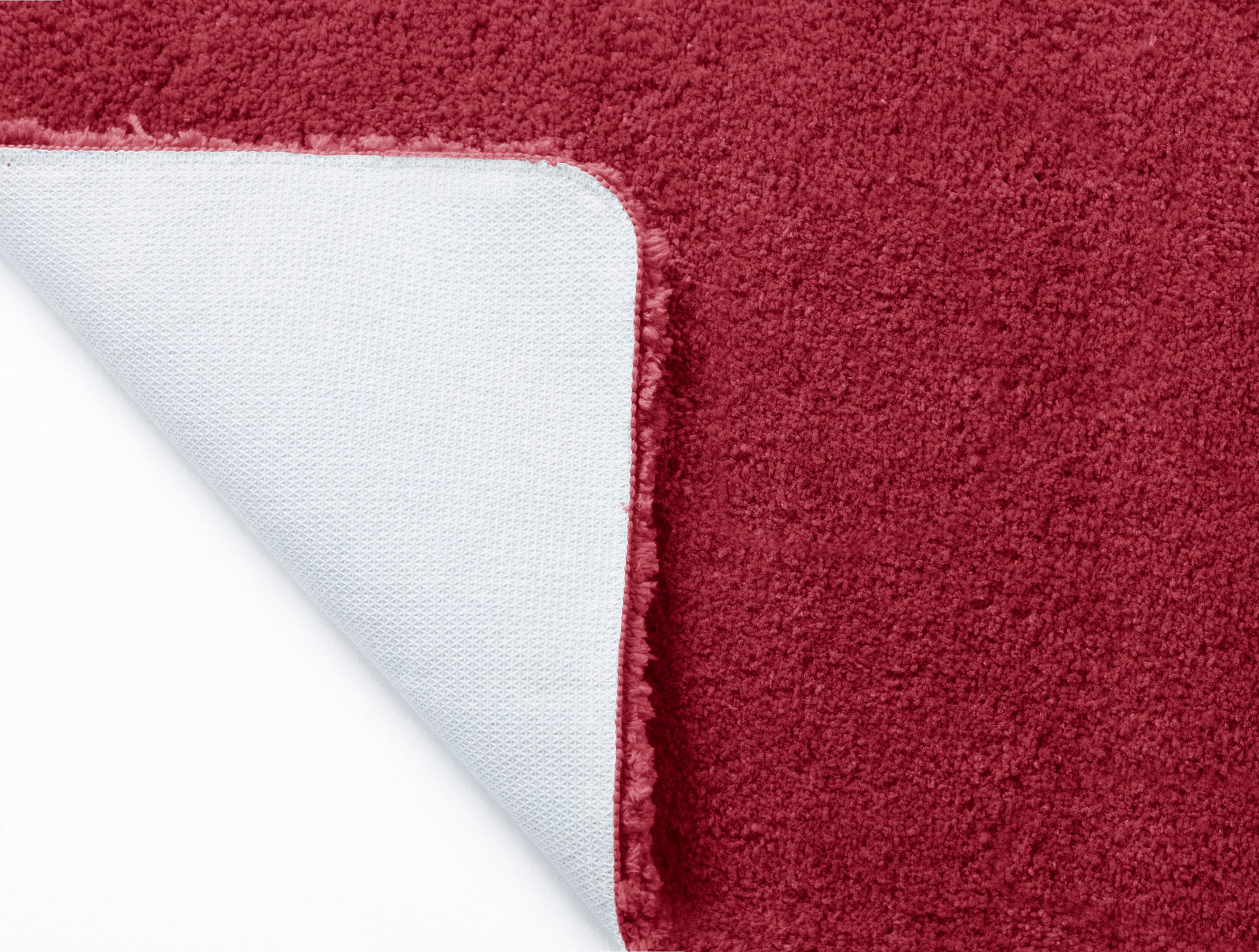 my home Badematte »Sanremo, Badvorleger, Badezimmer Teppich, sehr weich«, rutschhemmend beschichtet, fussbodenheizungsgeeignet-schnell trocknend, Badteppich, unifarben, rechteckig, rund & als 3-tlg. Set erhältlich