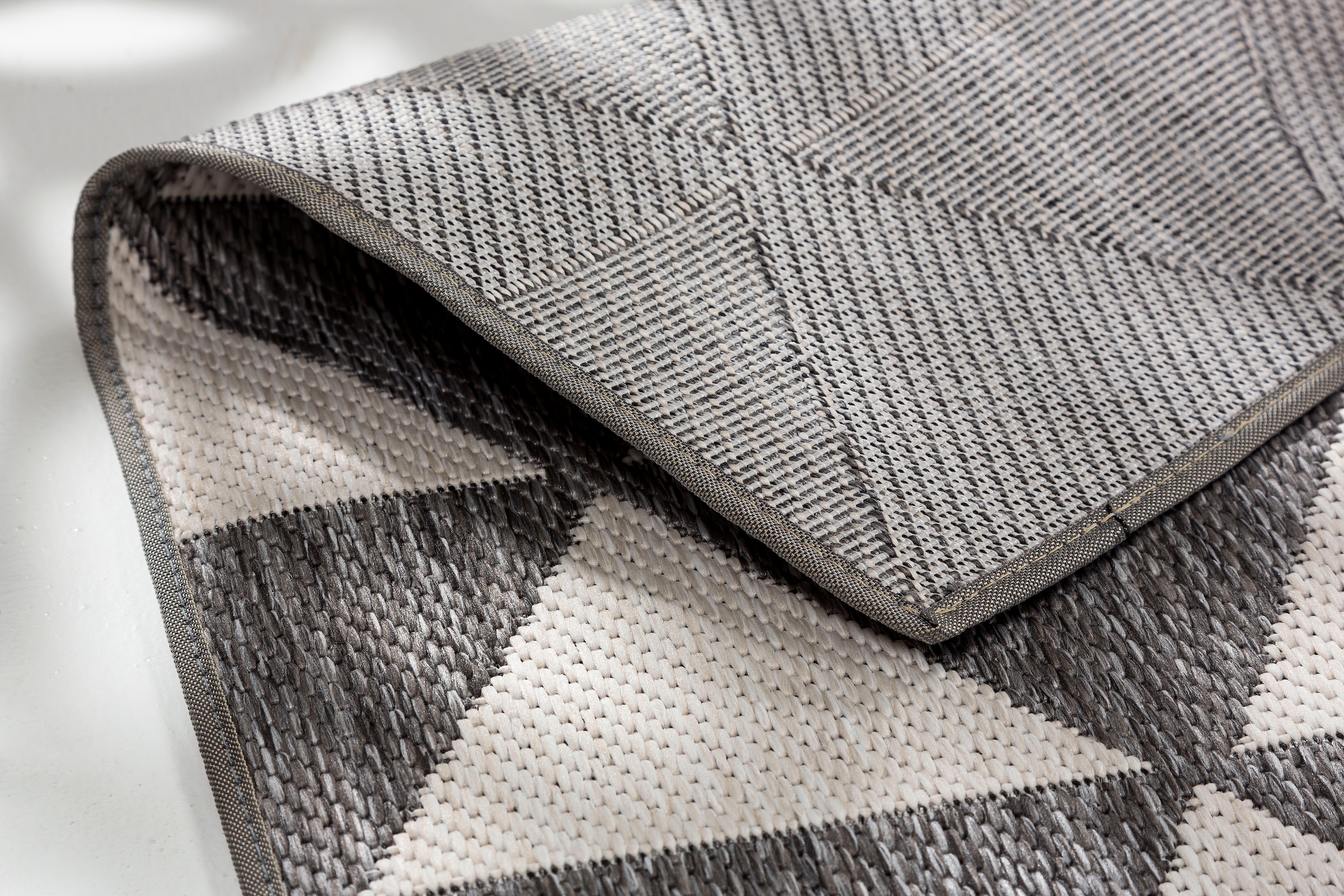 SCHÖNER WOHNEN-Kollektion Teppich »Parkland 6351 224«, rechteckig, 5 mm Höhe, In- und Outdoor geeignet, eleganter Flachflorteppich