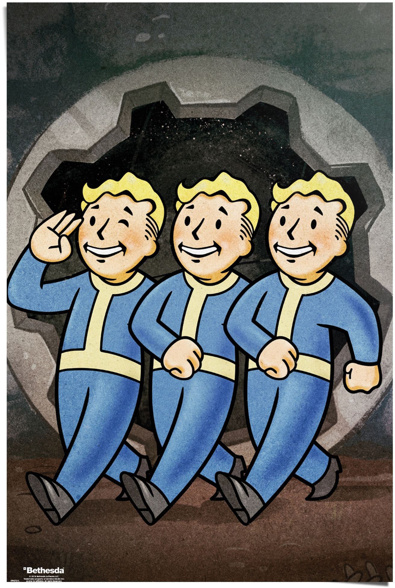 ❤ Reinders! Poster im Jelmoli-Online »Fallout boys«, 76 Shop (1 St.) Vault ordern